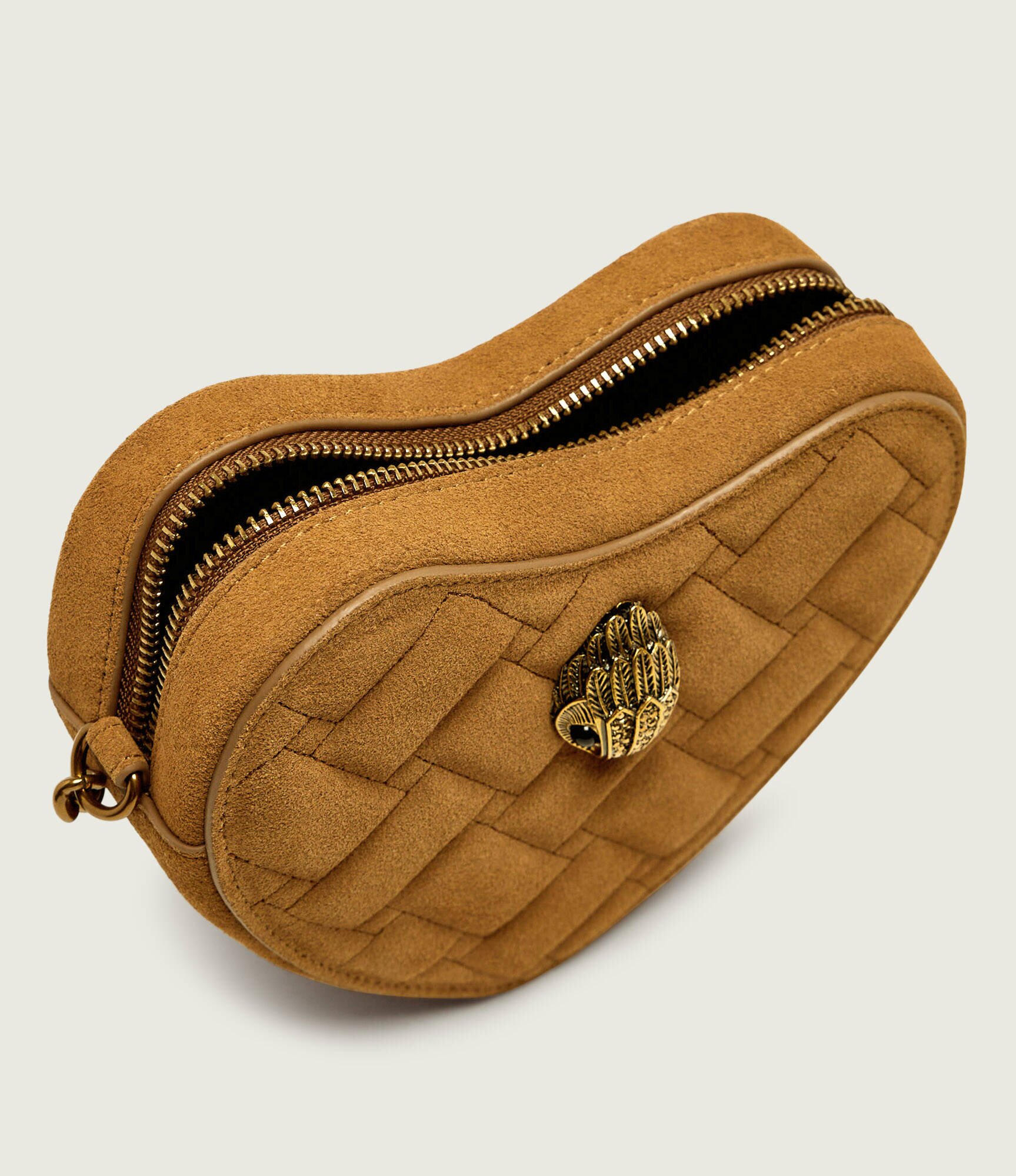 Kurt Geiger Geantă poștaș Kensington Heart | piele întoarsă