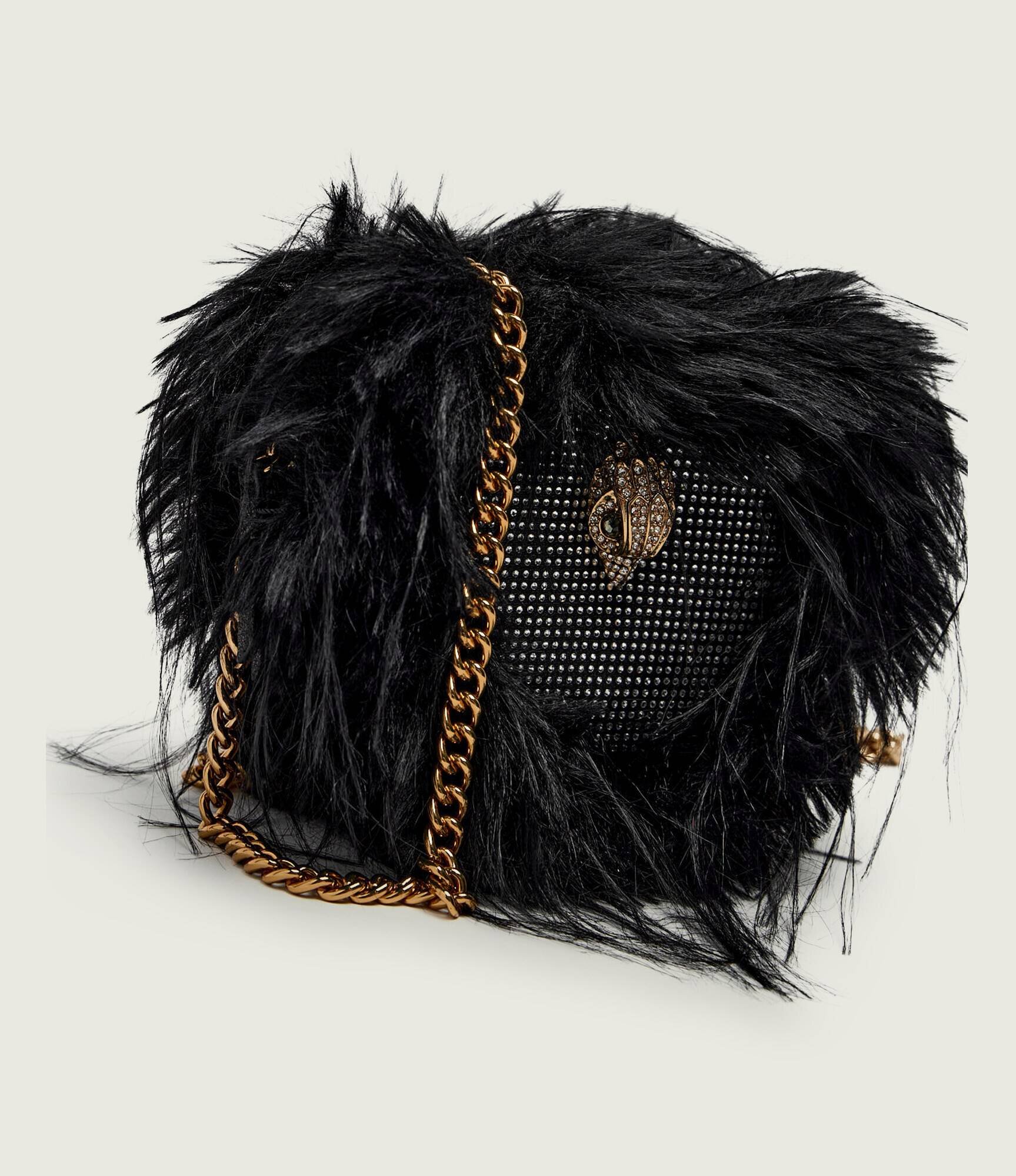 Kurt Geiger Geantă poștaș KENSINGTON HEART | shearling