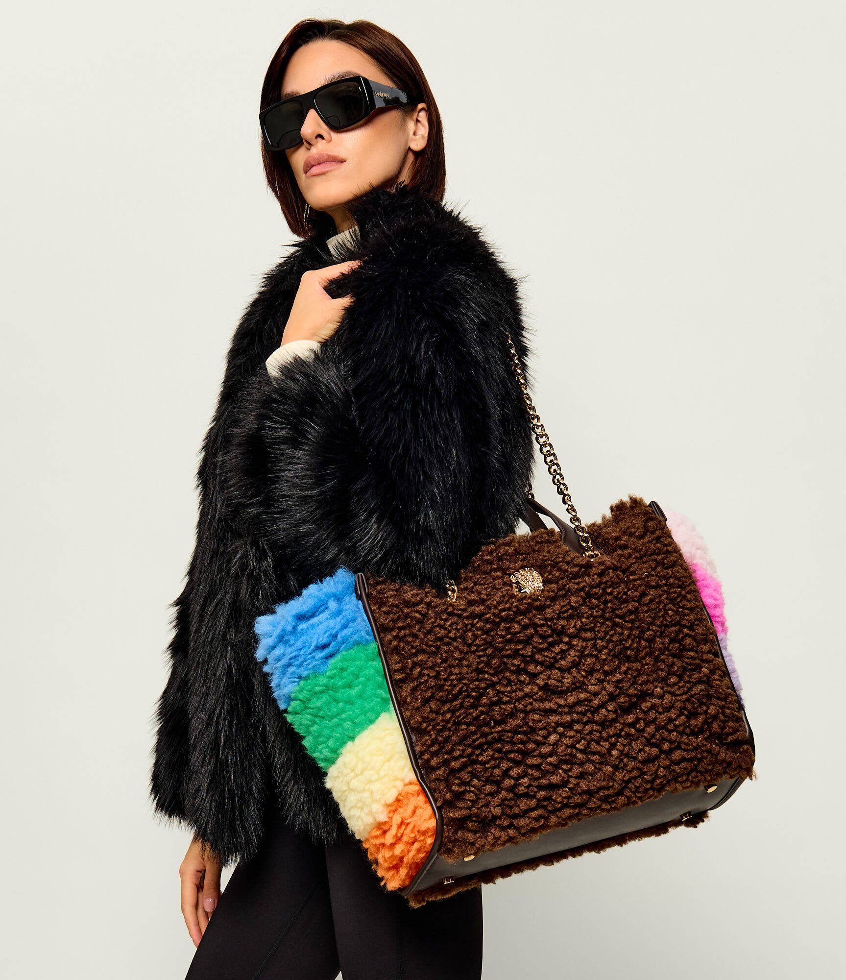 Kurt Geiger Geantă shopper Hoxton | shearling