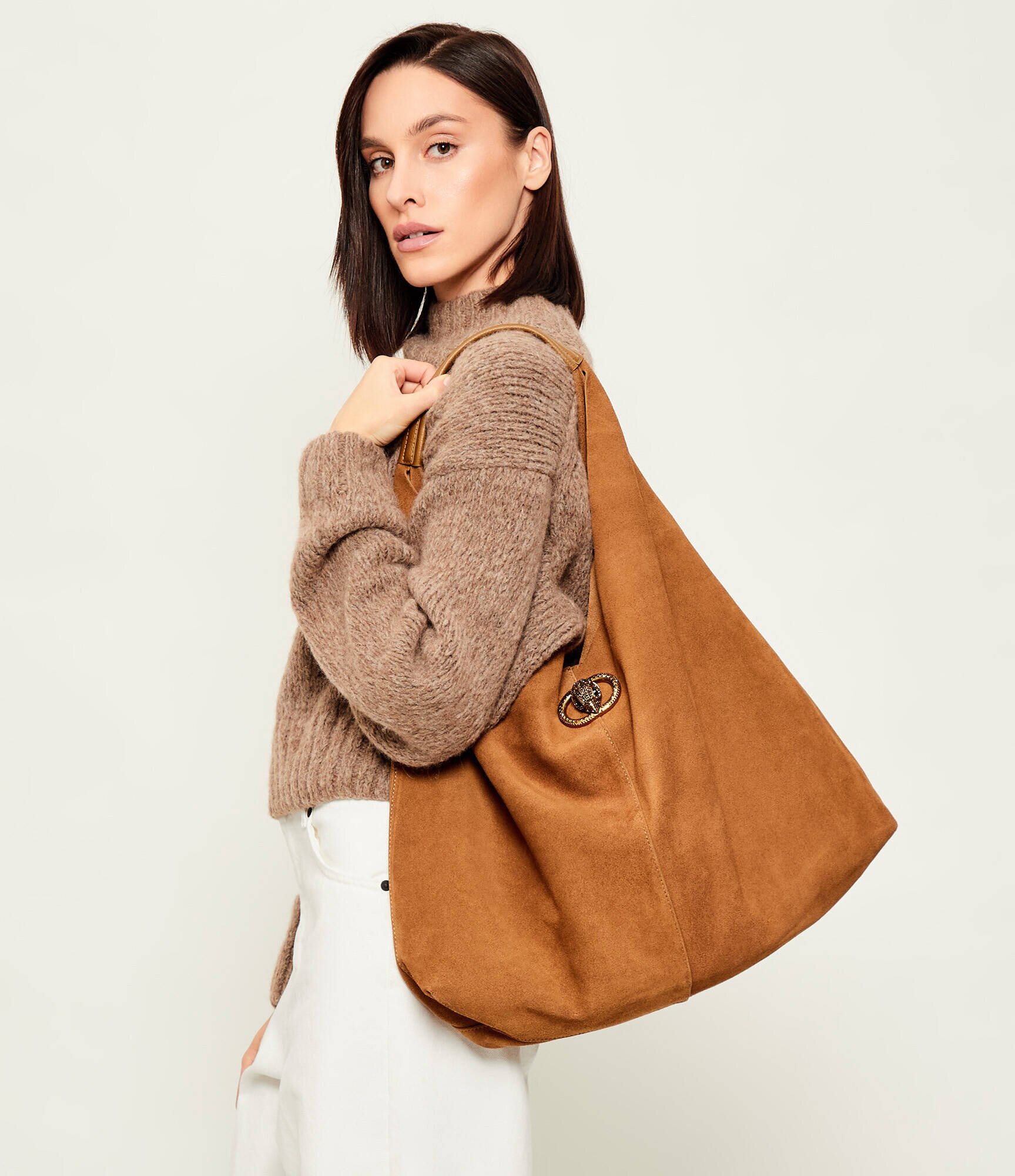 Kurt Geiger Hobo CHELSEA | piele întoarsă