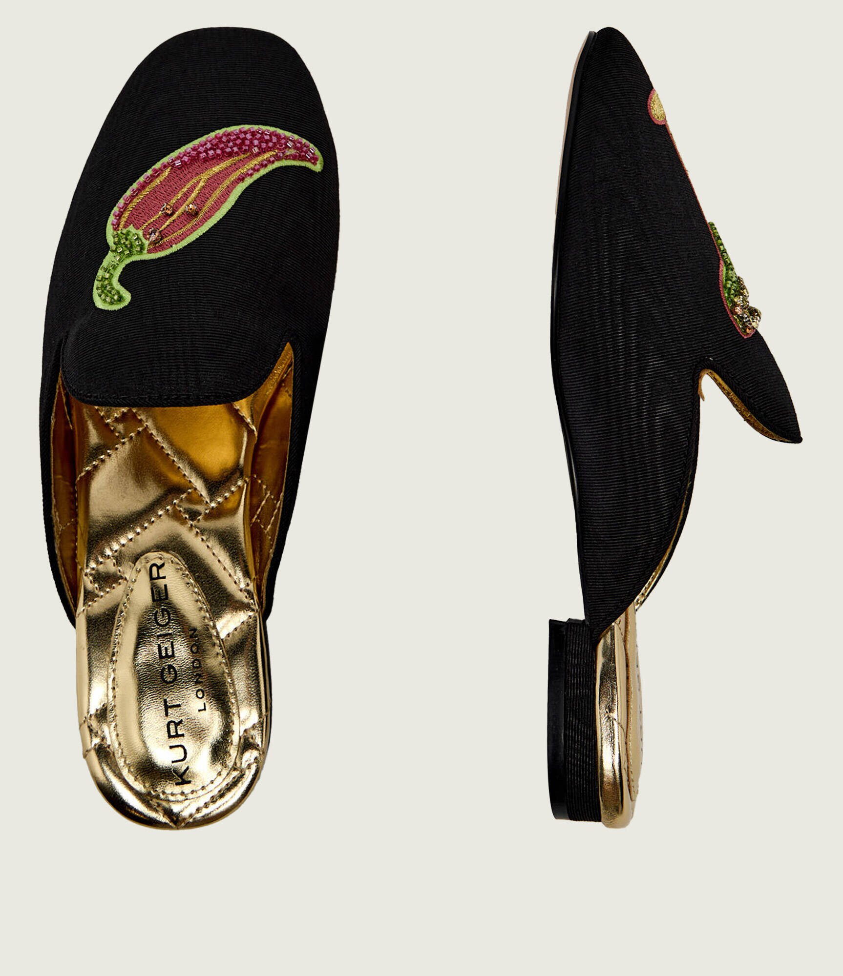 Kurt Geiger Mules (încălțăminte) EMBROIDERED