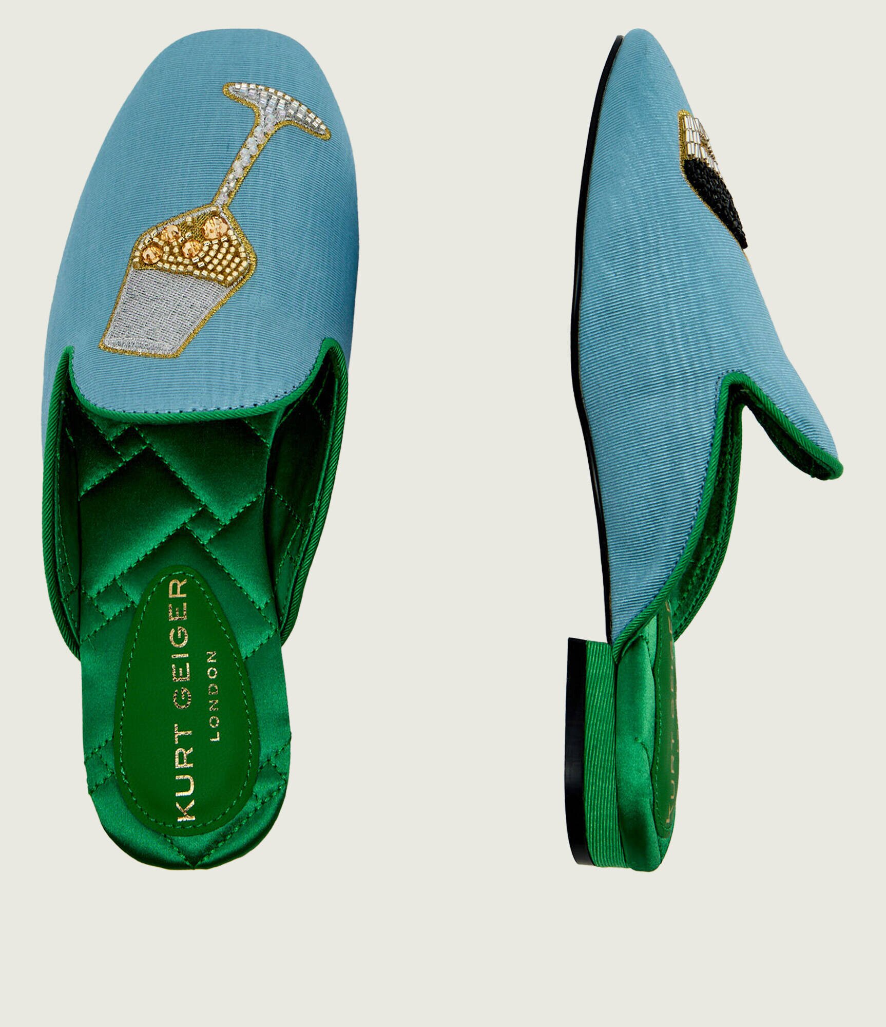 Kurt Geiger Mules (încălțăminte) EMBROIDERED