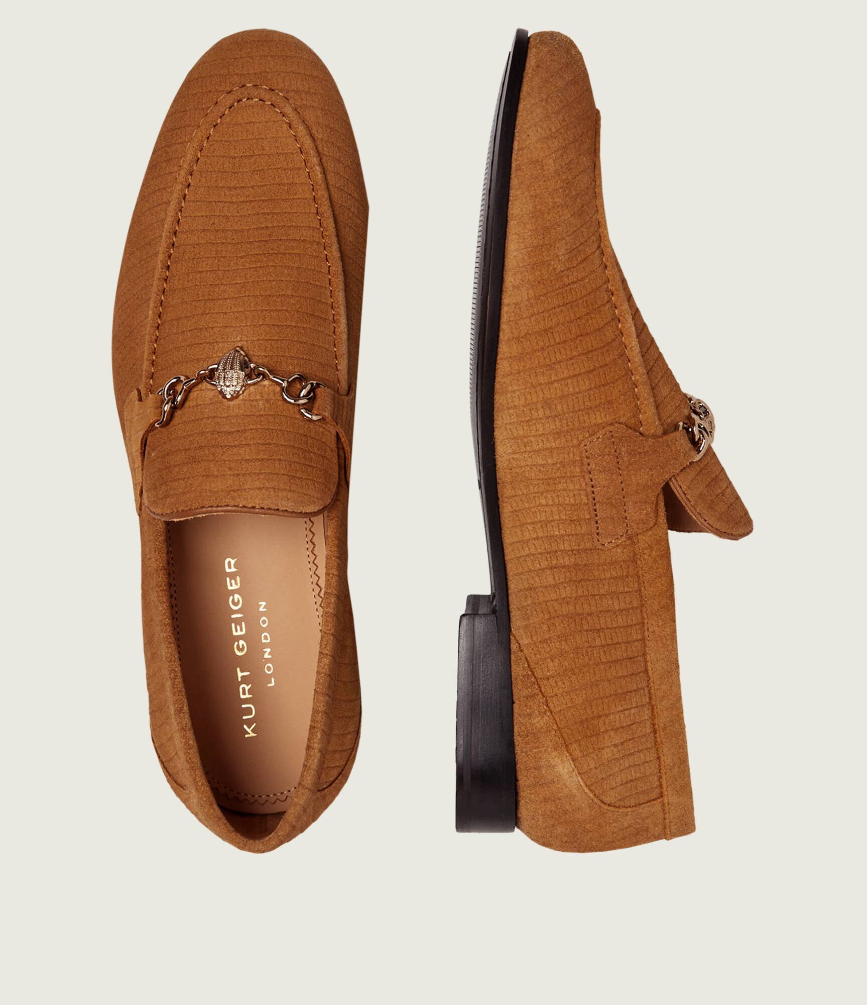 Kurt Geiger Pantofi loafer ALTON | piele întoarsă