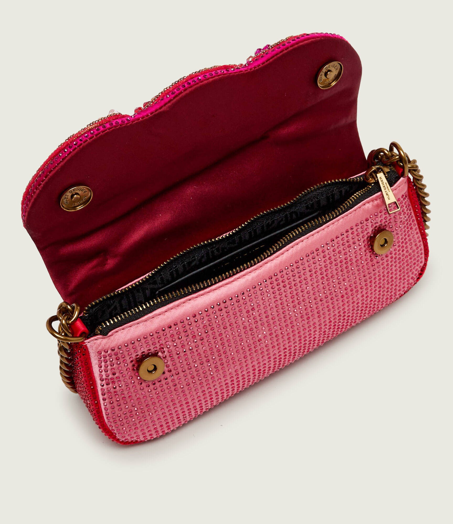 Kurt Geiger Poșetă de seară Pickle Shoulder Kiss