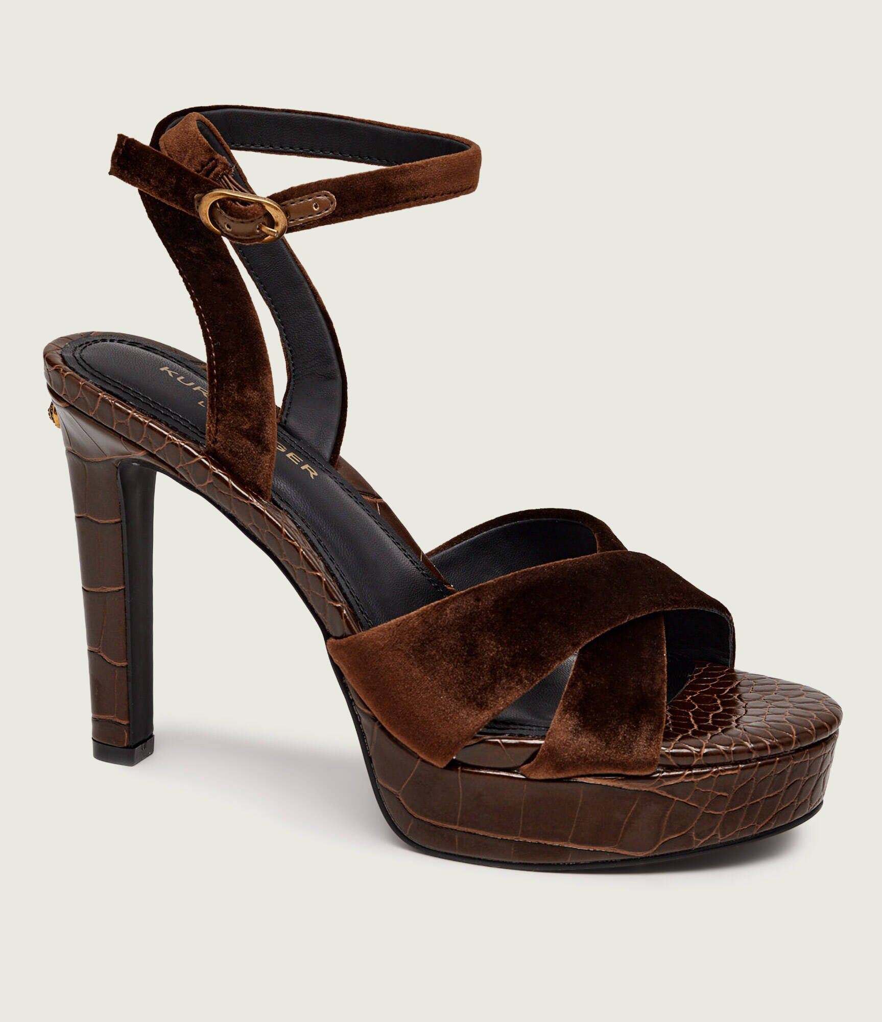 Kurt Geiger Sandale cu toc subțire Sherbert