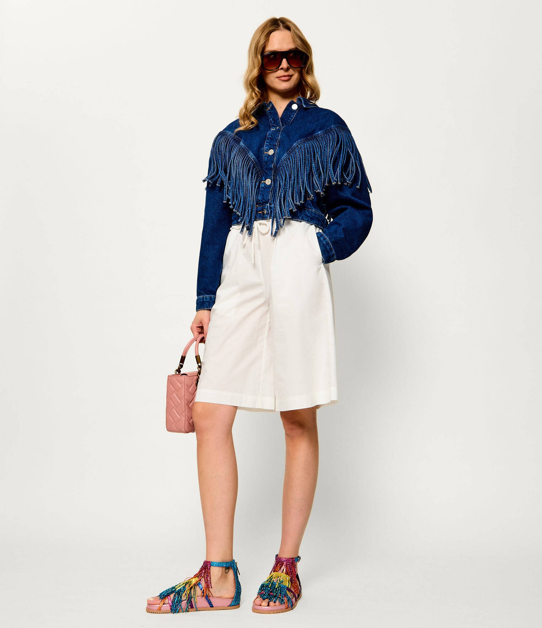 Kurt Geiger Sandale Fringe