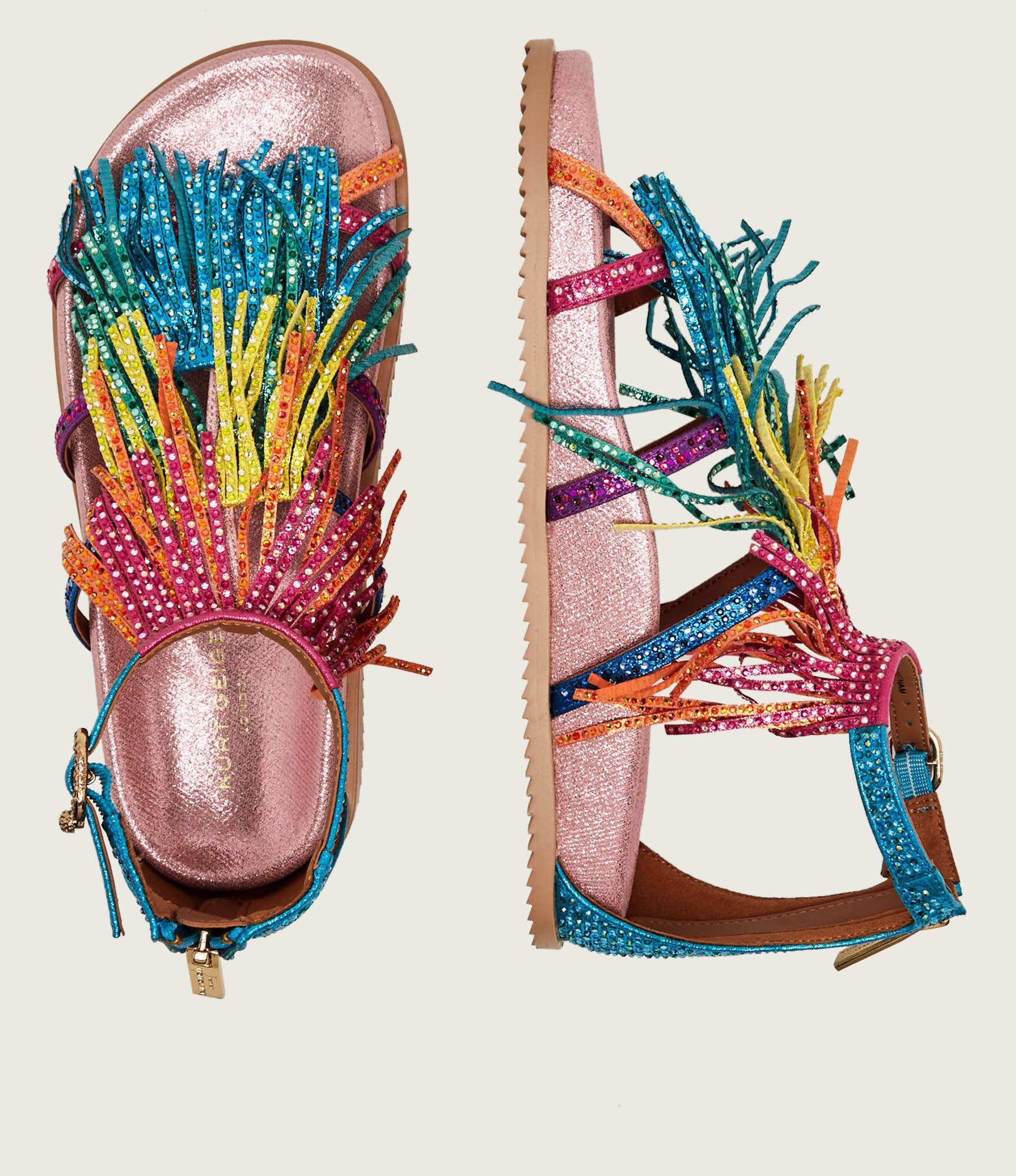 Kurt Geiger Sandale Fringe