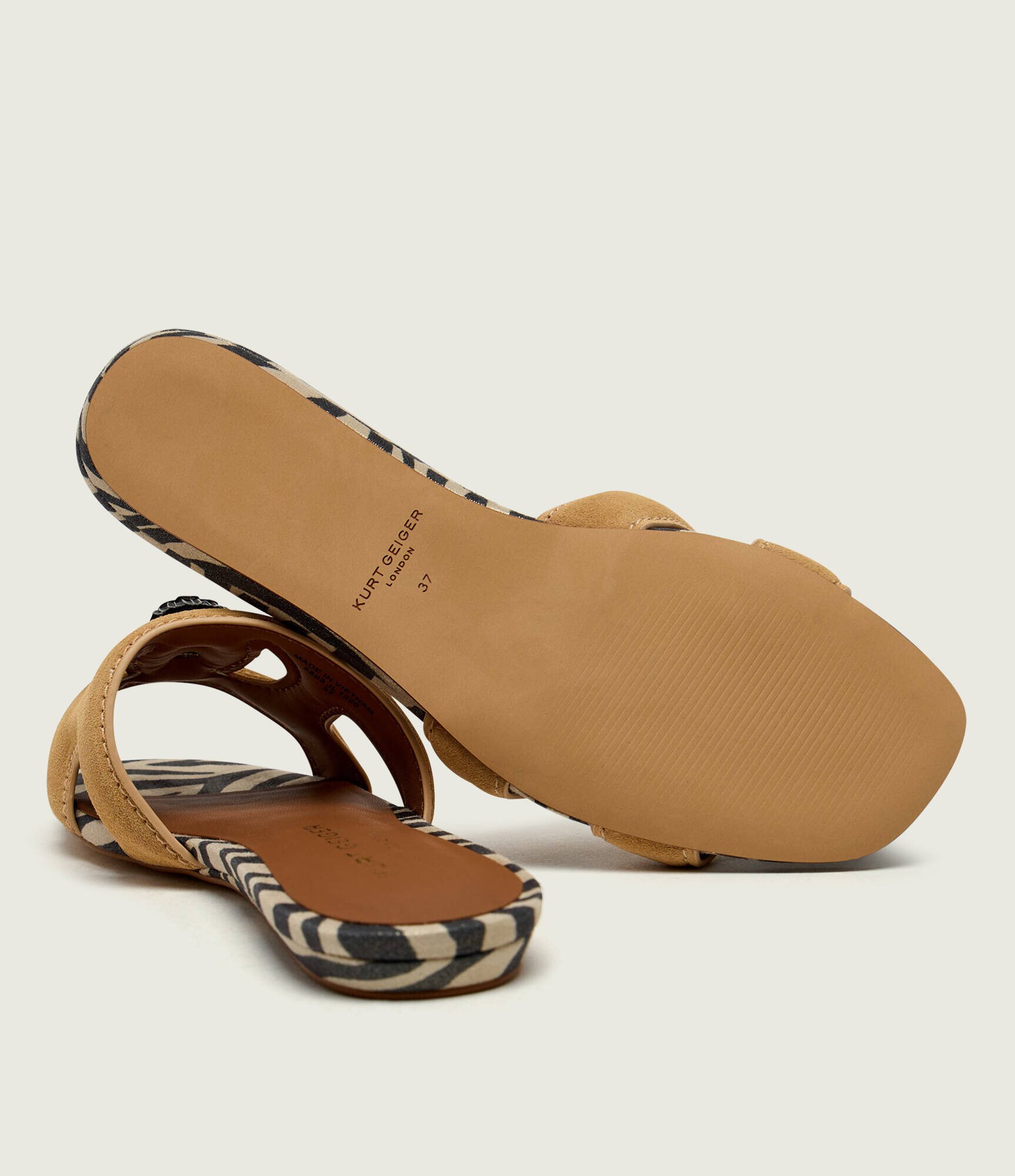 Kurt Geiger Șlapi EAGLE | piele întoarsă