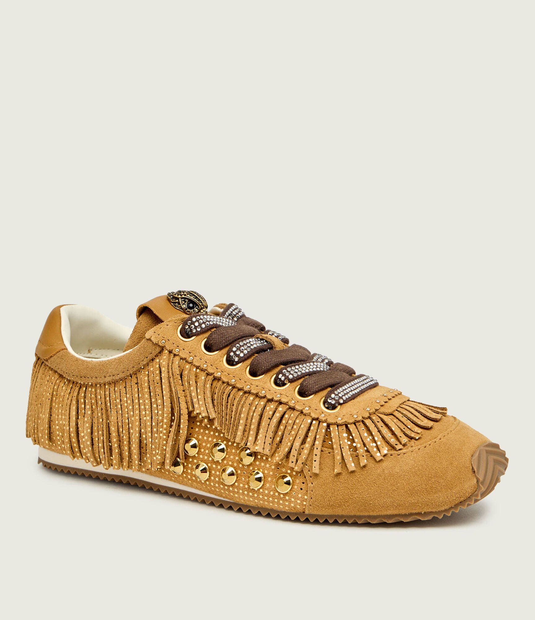 Kurt Geiger Sneakers ISLINGTON FRINGE | piele întoarsă