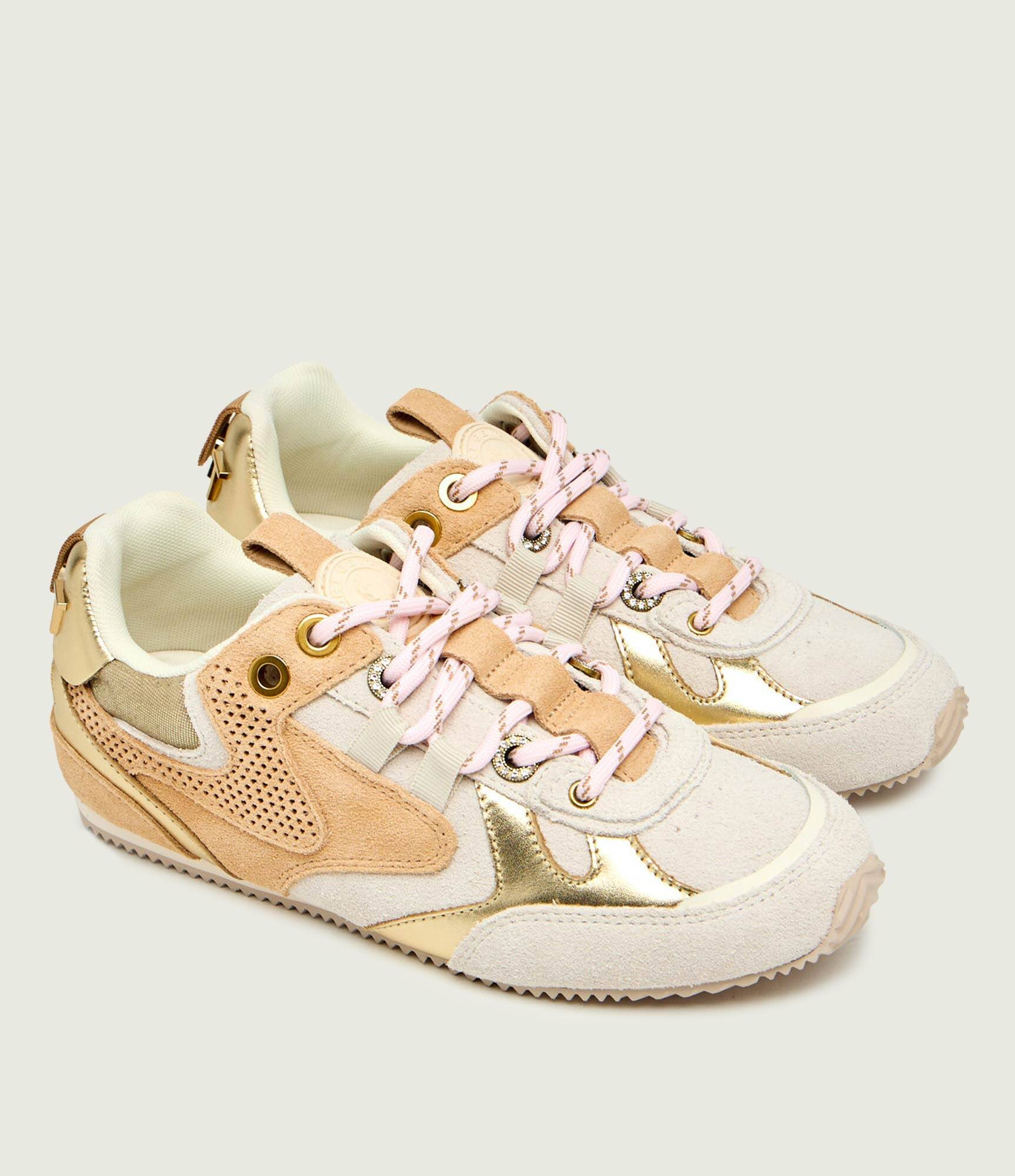 Kurt Geiger Sneakers | piele întoarsă cu adaos de piele