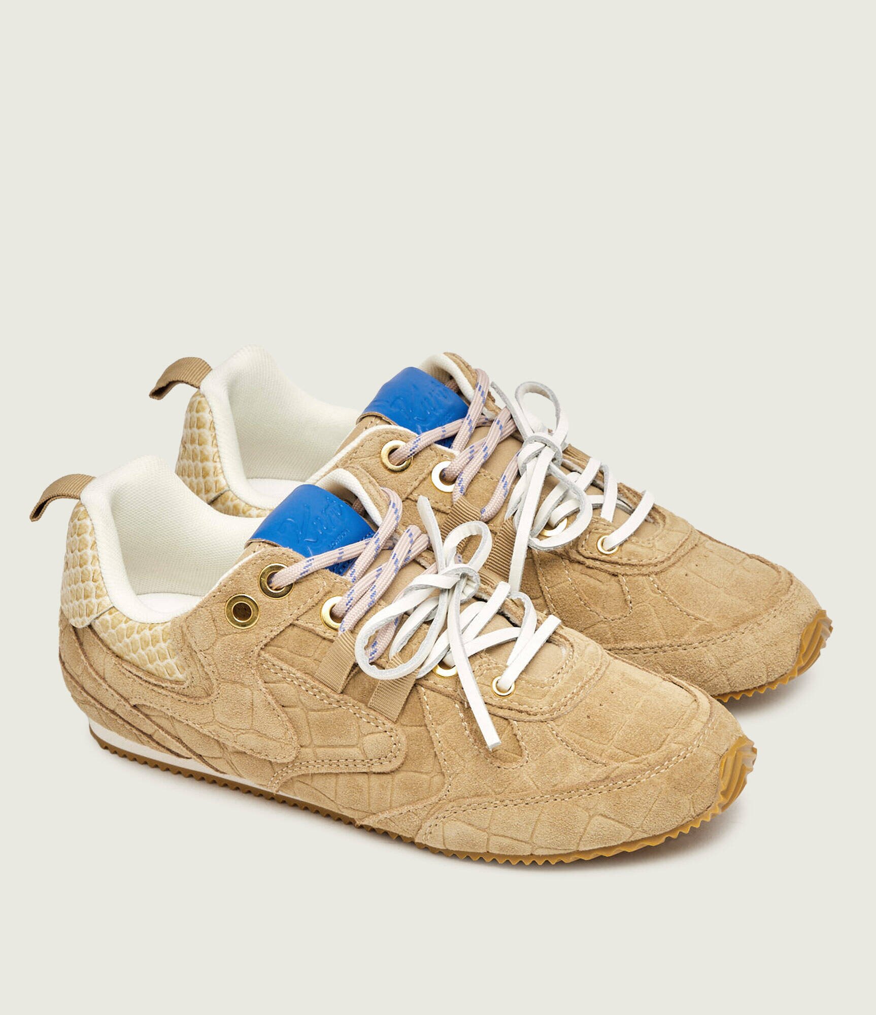 Kurt Geiger Sneakers Slim Runner | piele întoarsă