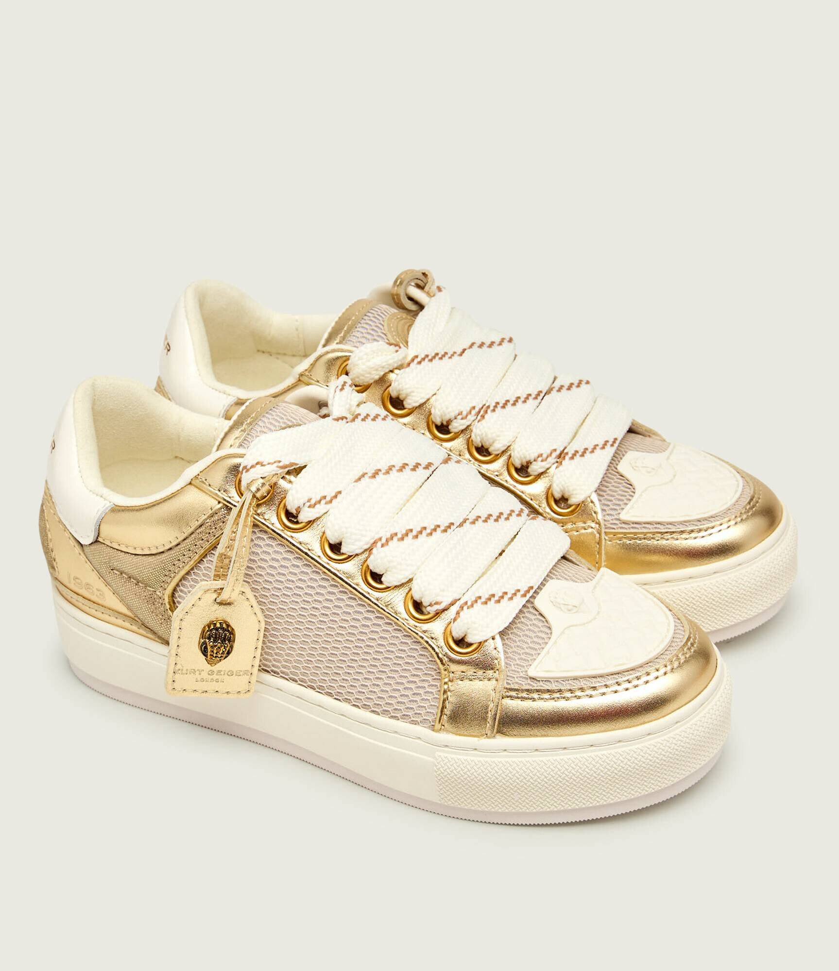Kurt Geiger Sneakers SOUTHBANK TAG cu adaos de piele