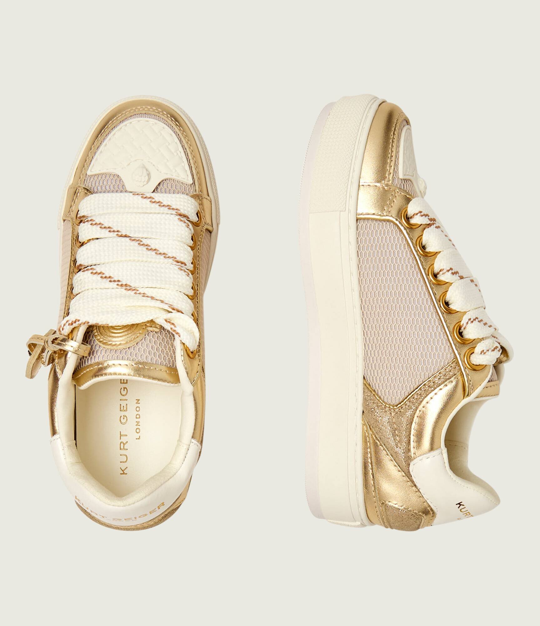 Kurt Geiger Sneakers SOUTHBANK TAG cu adaos de piele
