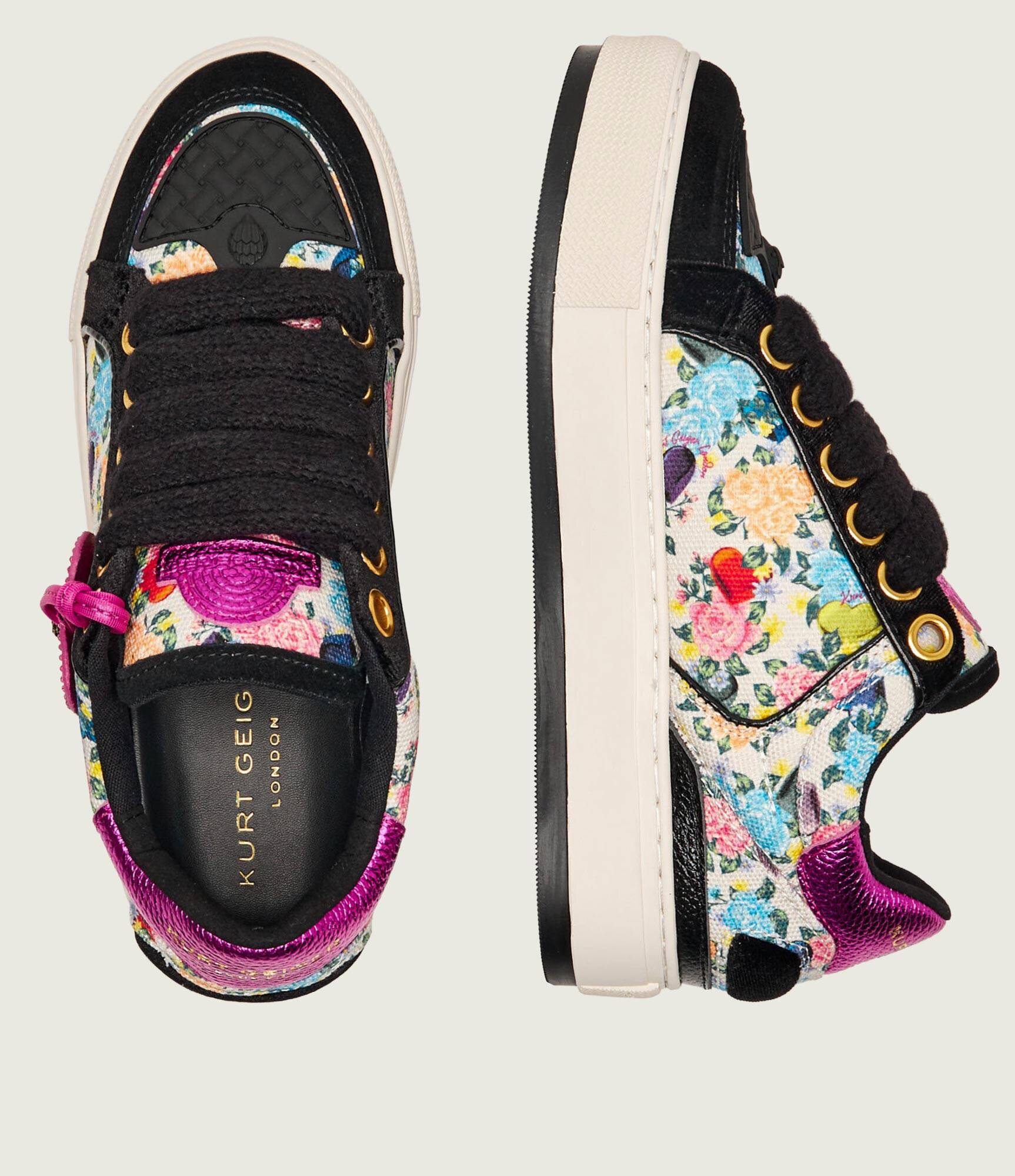 Kurt Geiger Sneakers SOUTHBANK TAG | piele întoarsă