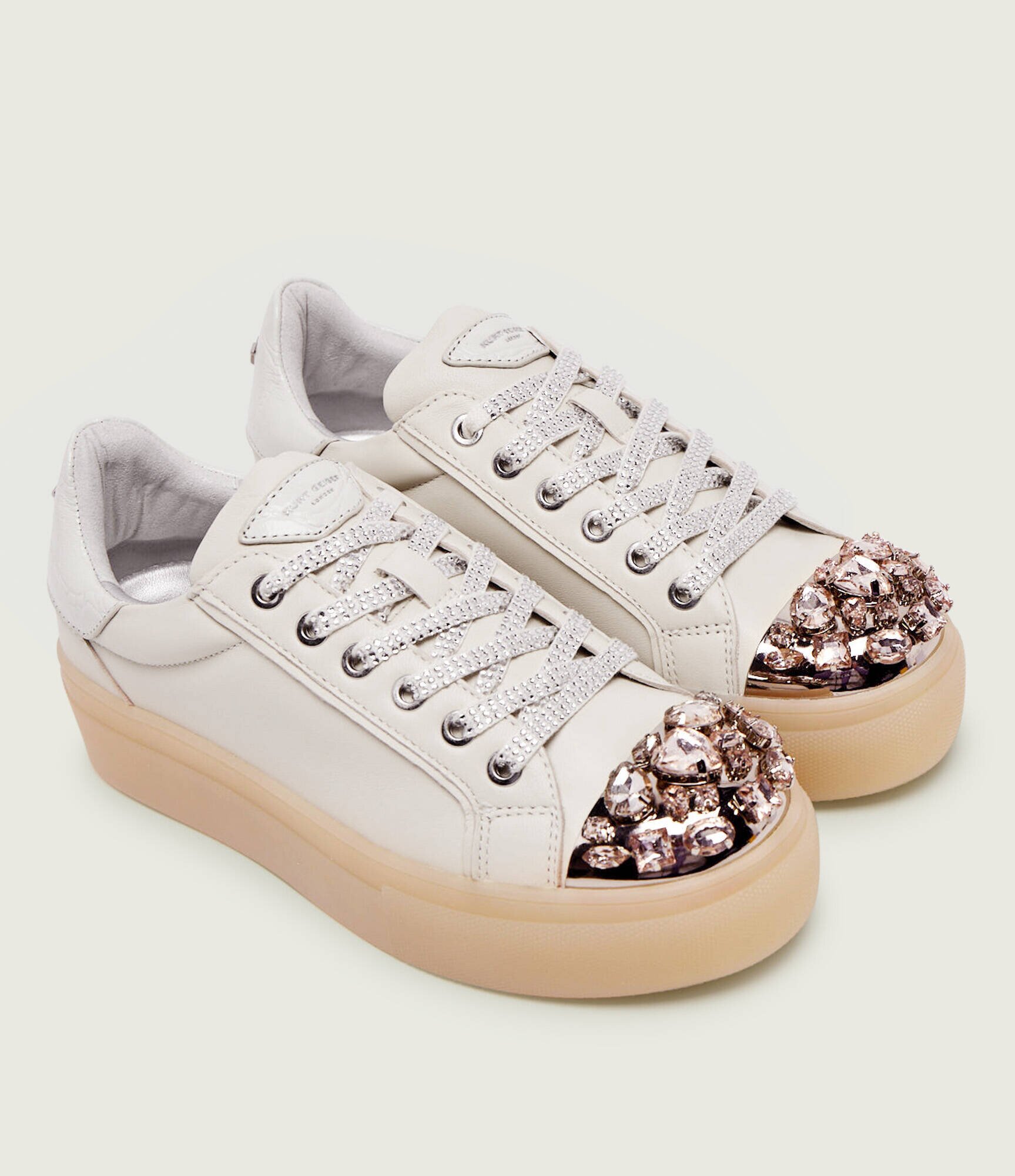 Kurt Geiger Teniși din piele CRYSTAL
