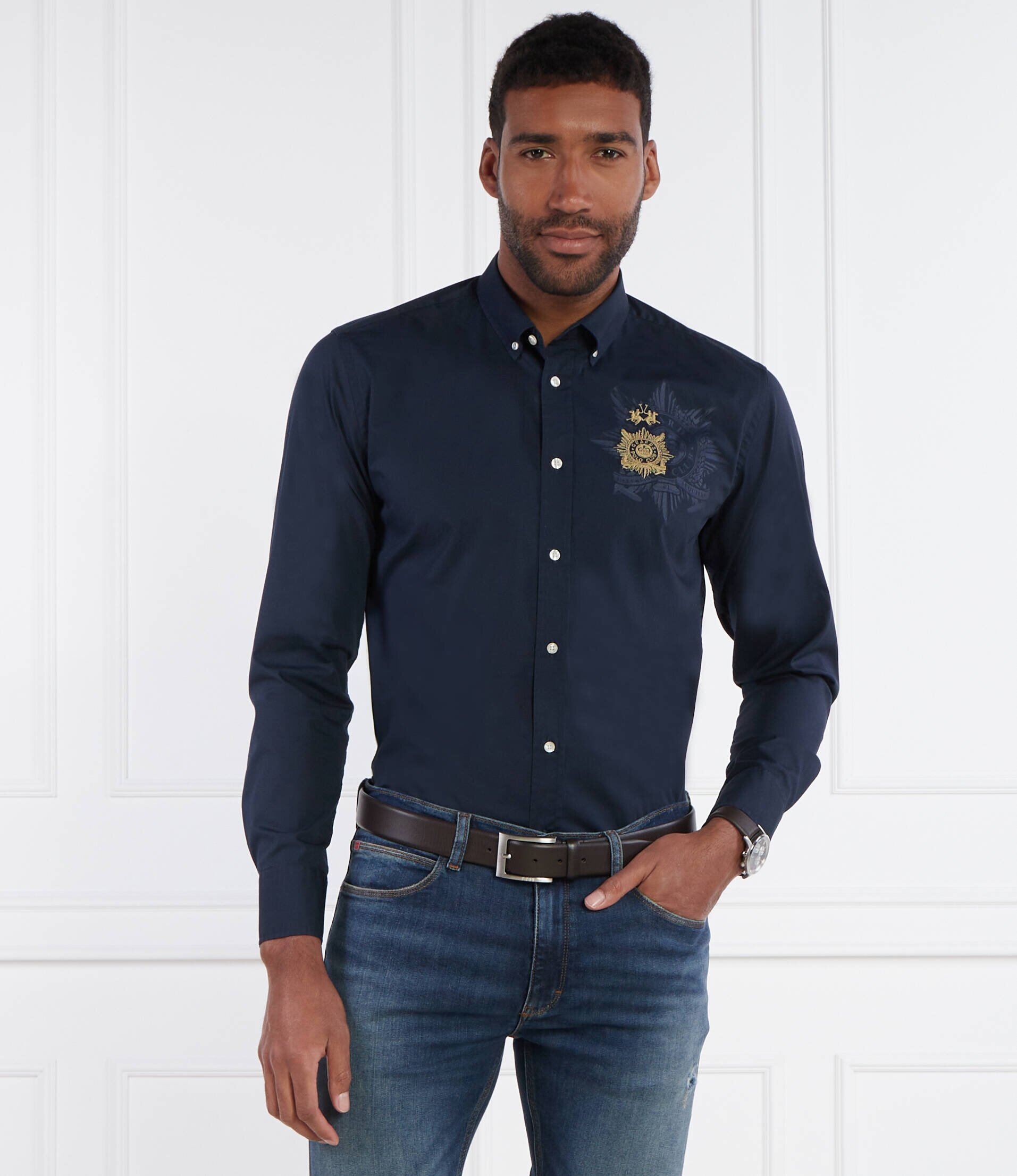 La Martina Cămașă poplin | Regular Fit