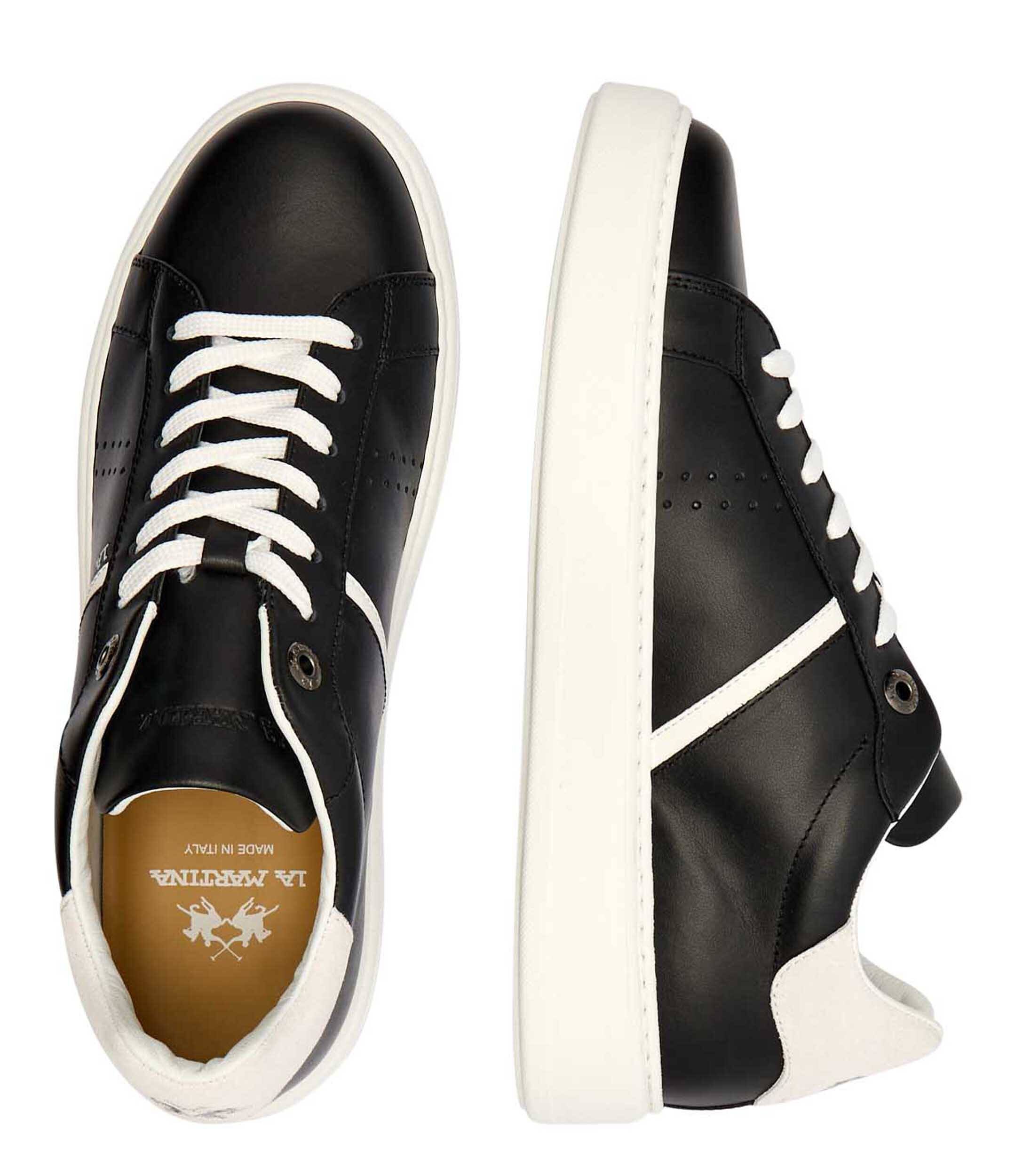 La Martina De piele sneakers