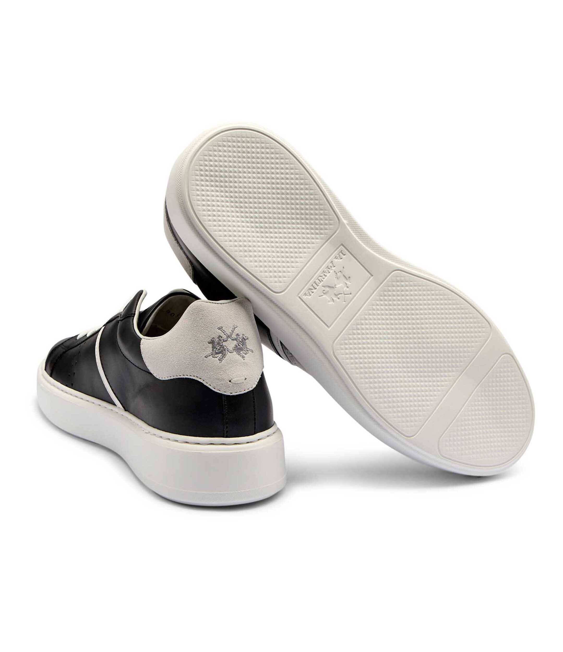 La Martina De piele sneakers