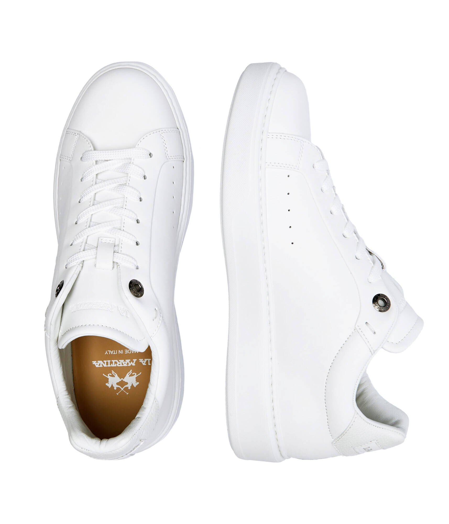 La Martina De piele sneakers