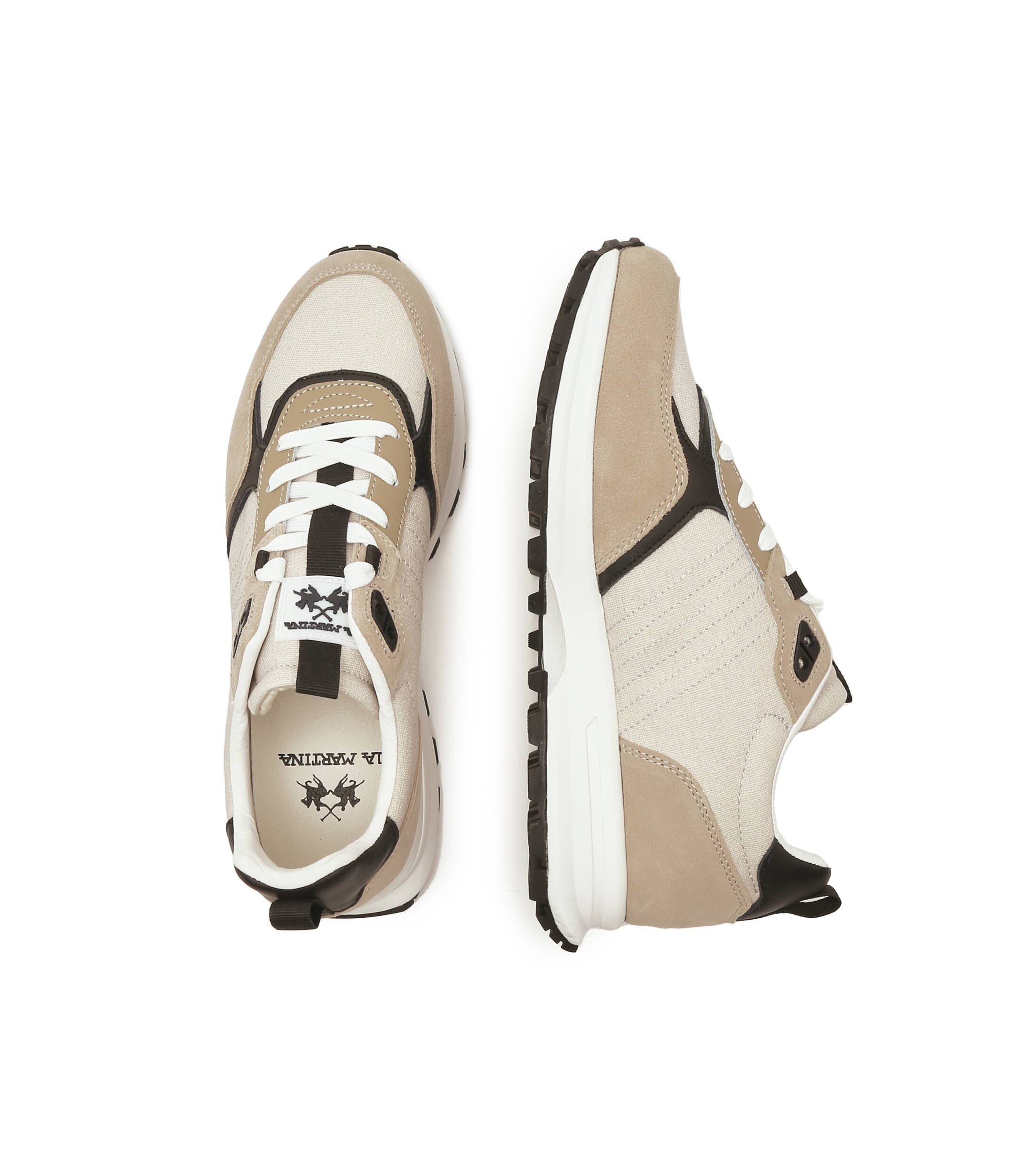 La Martina De piele sneakers