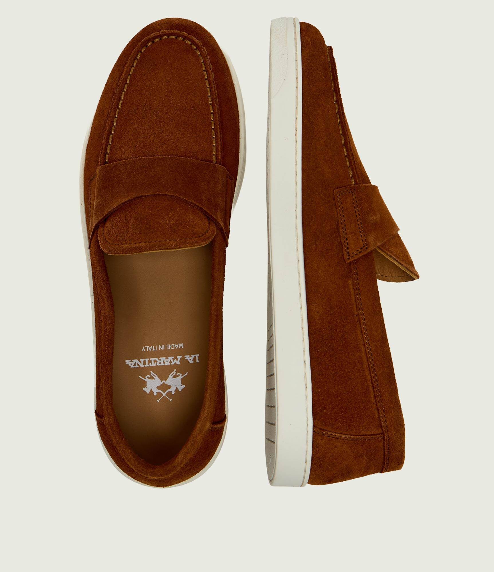 La Martina Pantofi loafer UOMO CITY | piele întoarsă