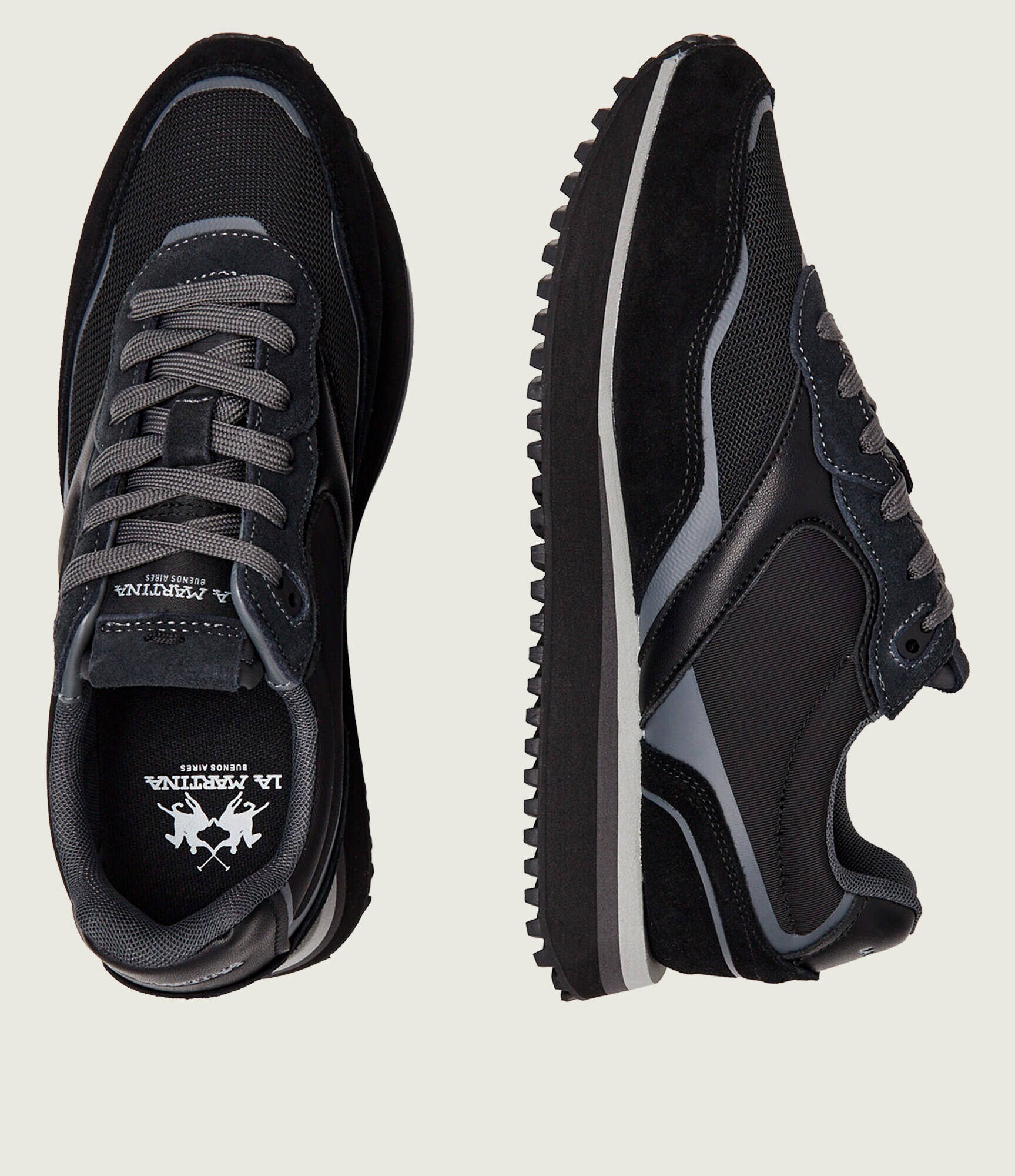 La Martina Sneakers | piele întoarsă