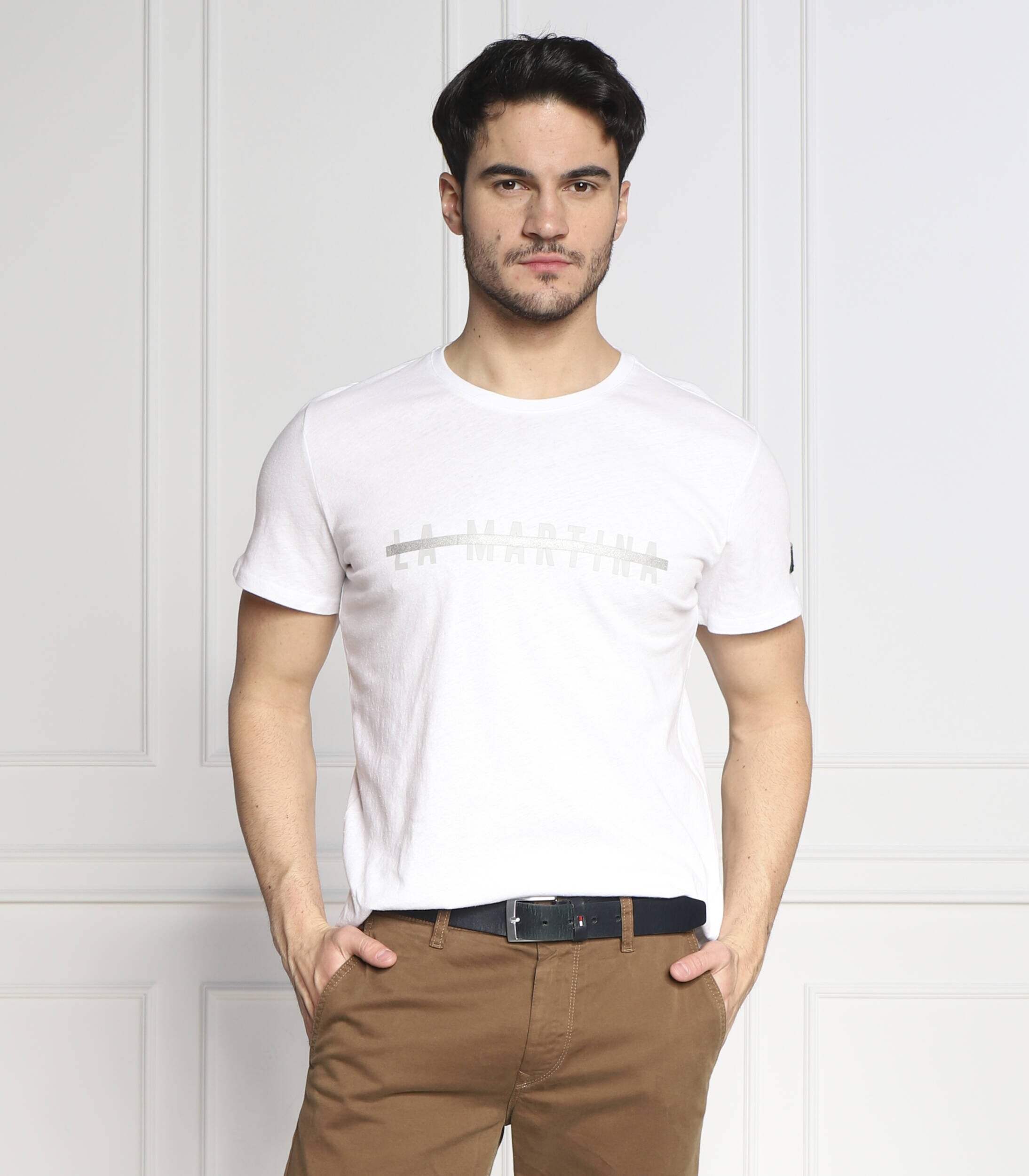La Martina Tricou | Regular Fit | cu adaos de in