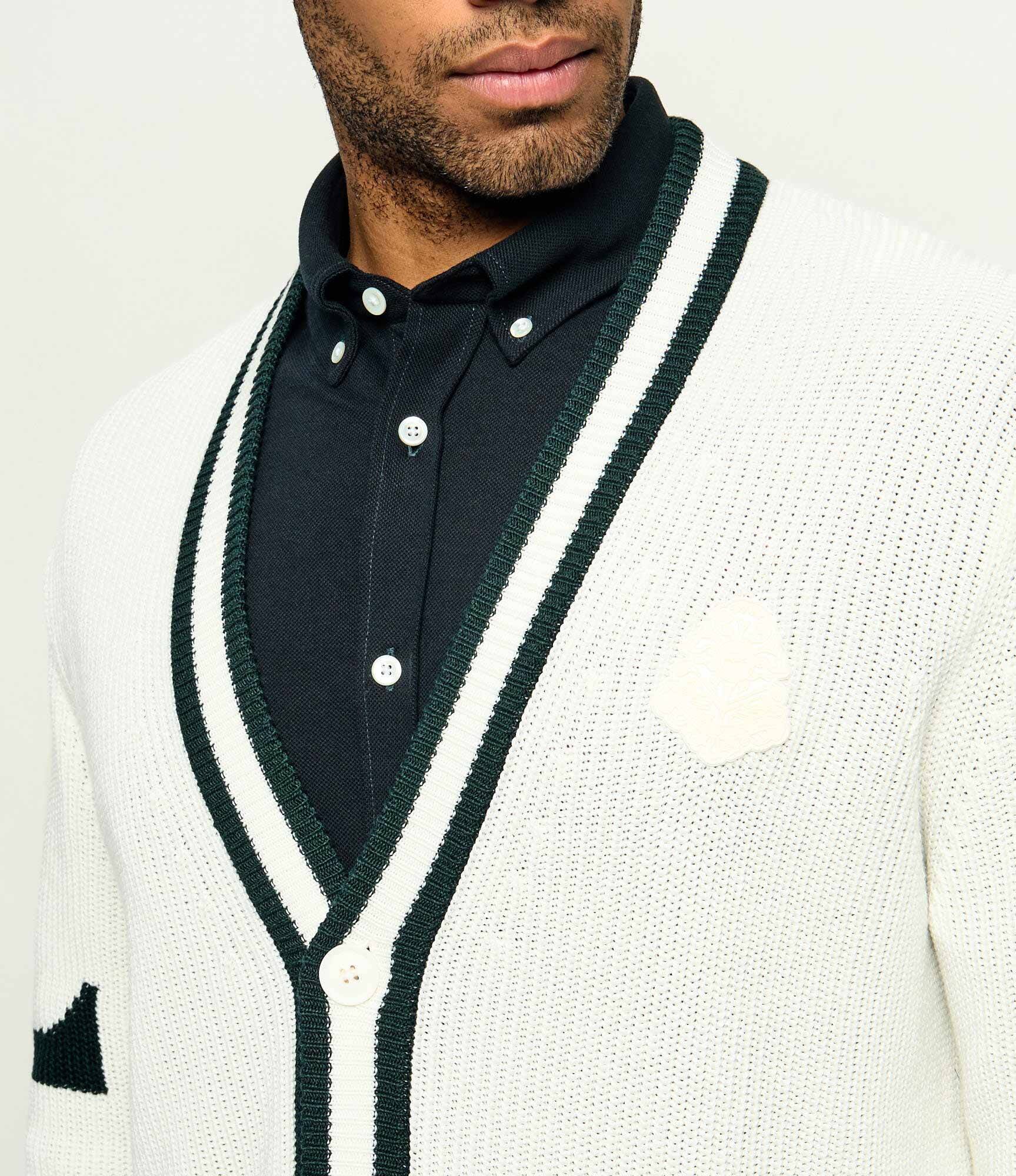 Lacoste Cardigan | Relaxed fit cu adaos de lână