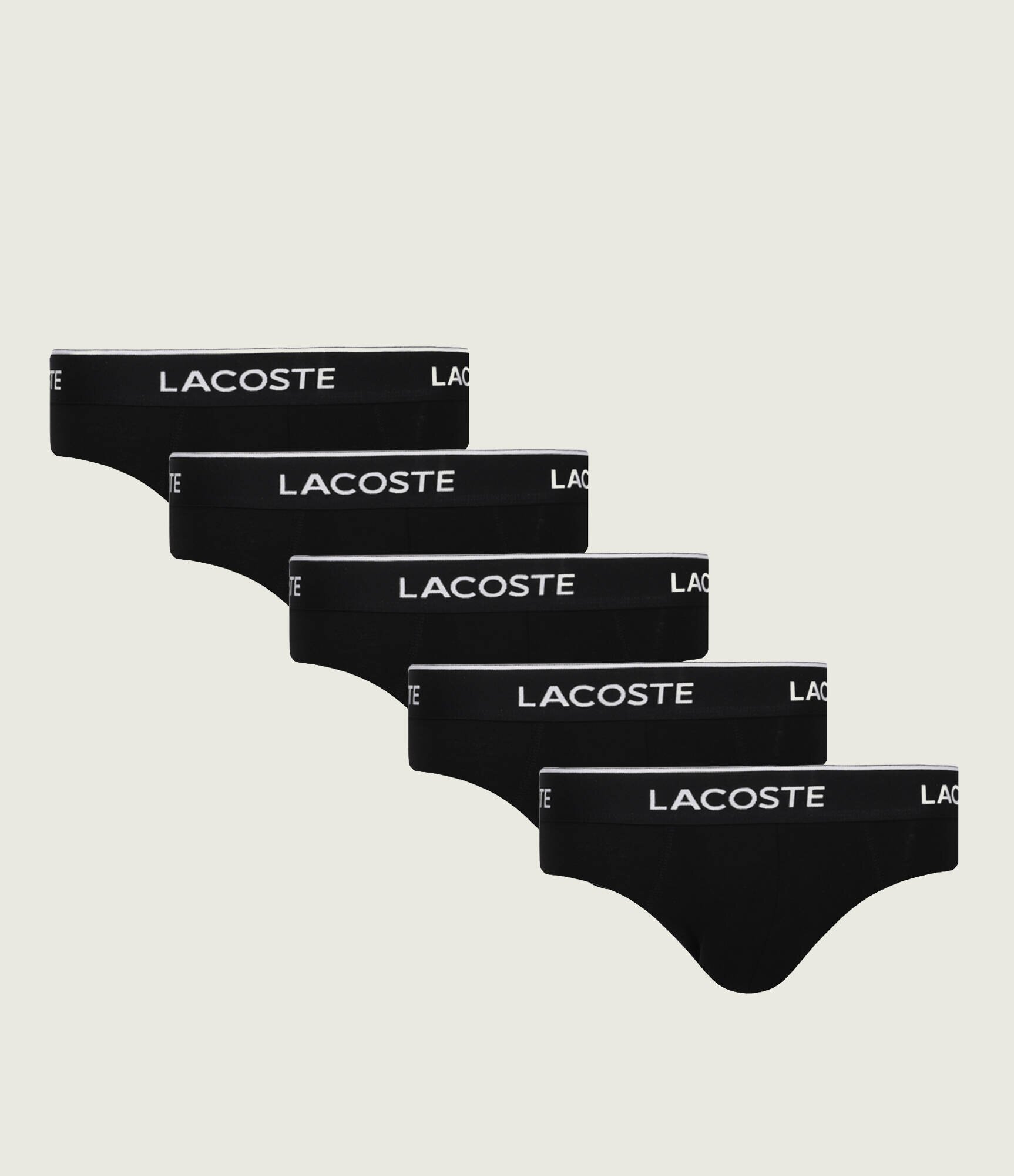 Lacoste Chiloți slip 5-pack