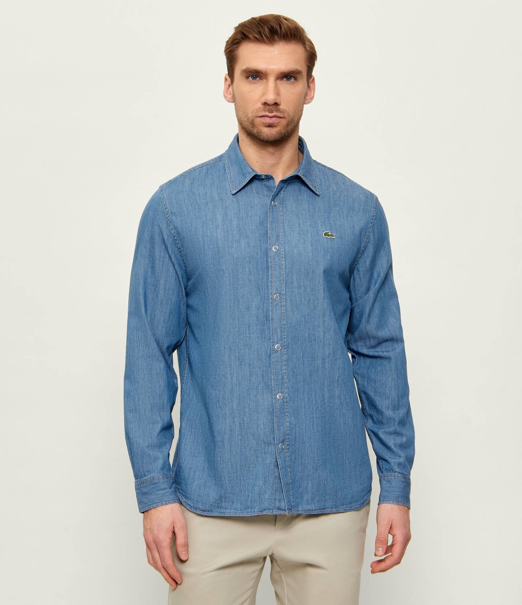 Lacoste De blugi cămașă | regular fit