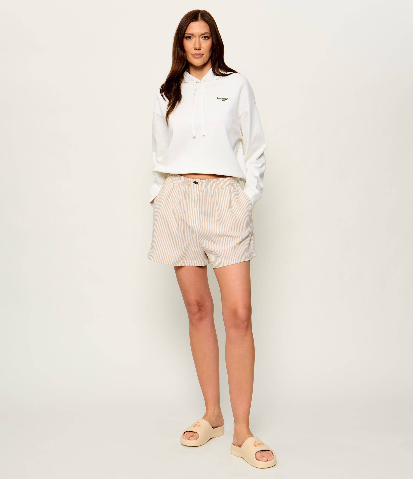 Lacoste De in pantaloni scurți | Oversize fit