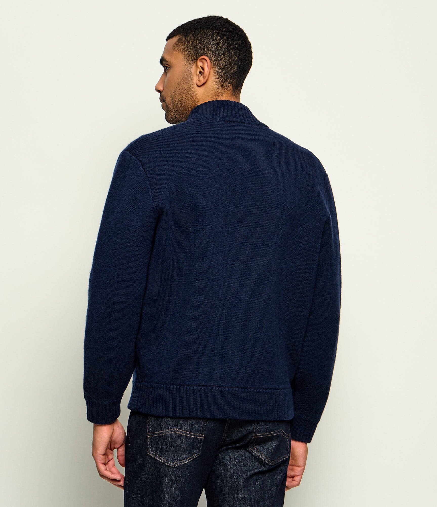 Lacoste De lână geacă bomber | Relaxed fit