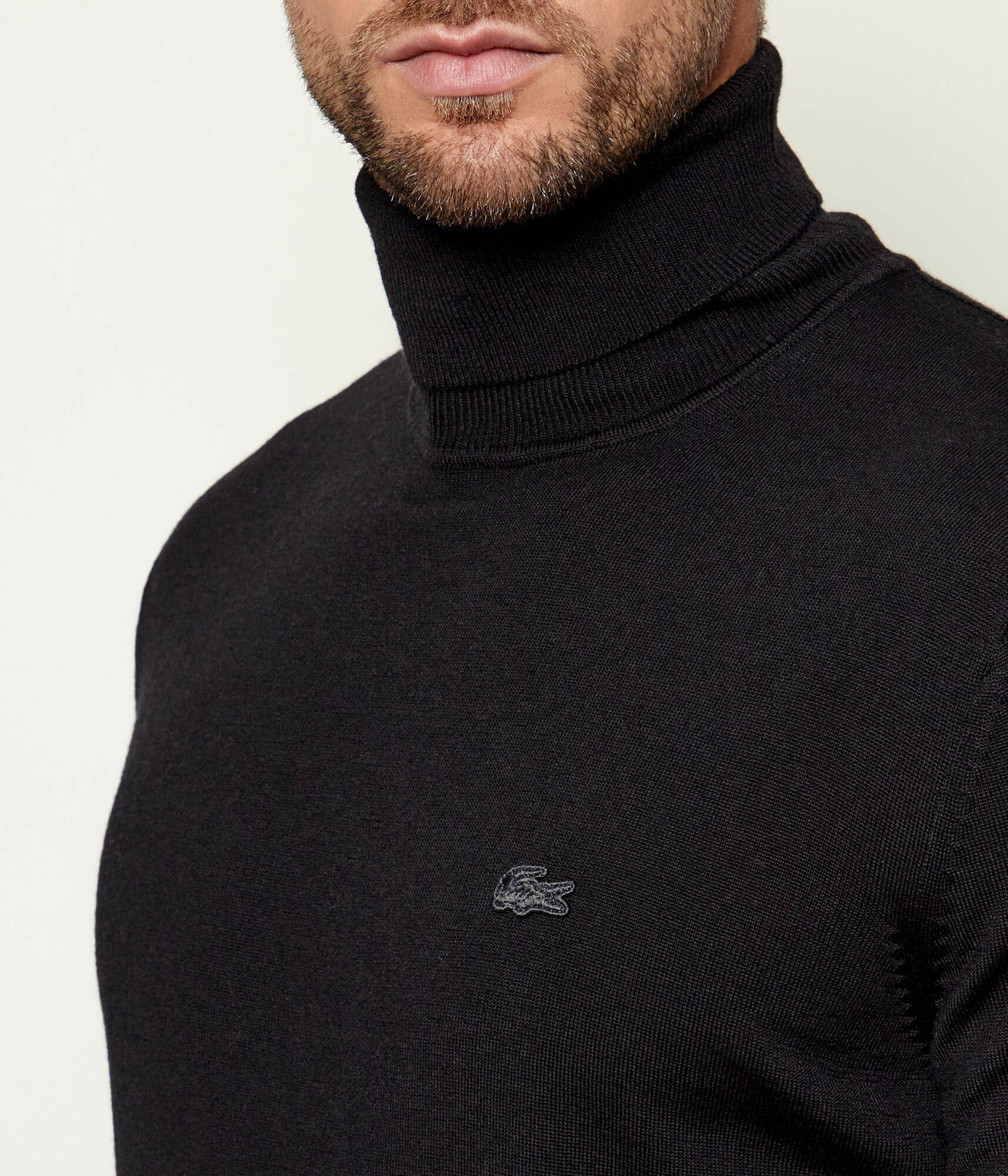 Lacoste De lână maletă | Regular Fit