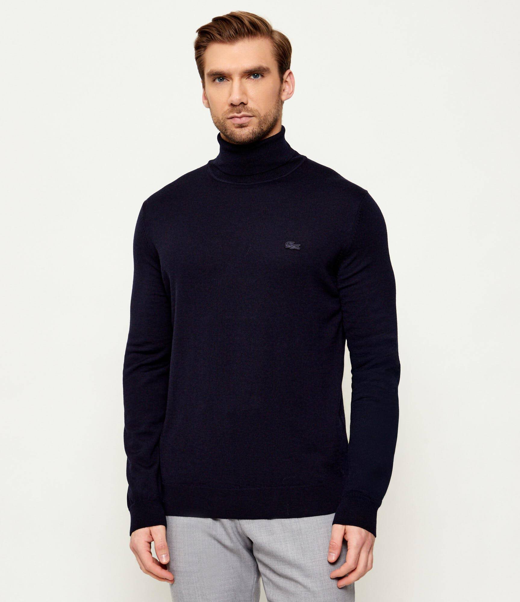 Lacoste De lână maletă | Regular Fit