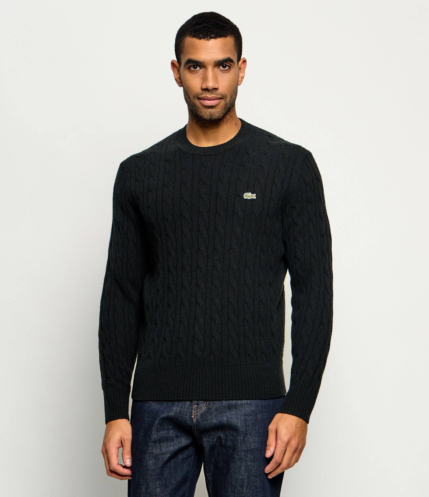 Lacoste De lână pulover | Classic fit