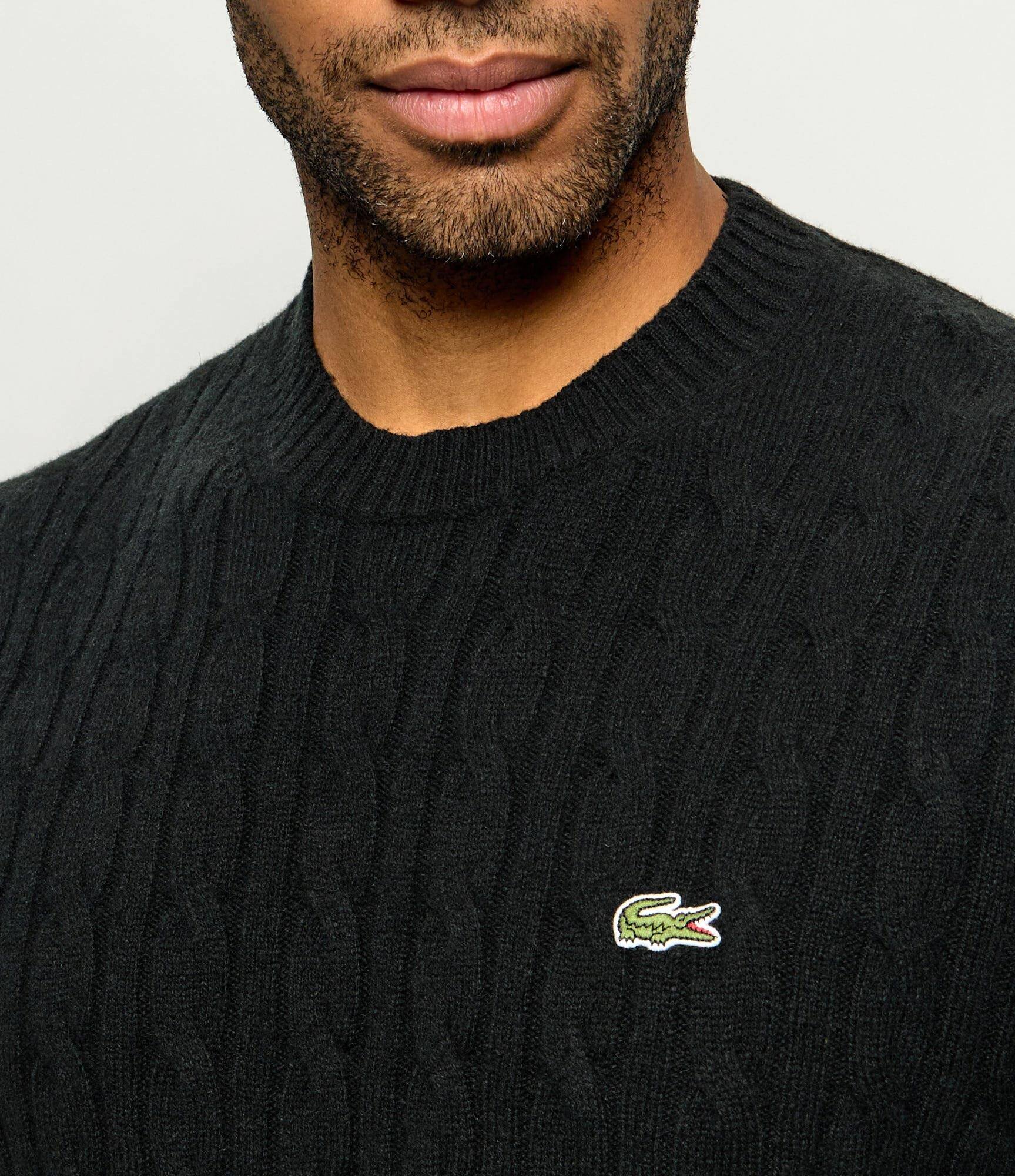 Lacoste De lână pulover | Classic fit