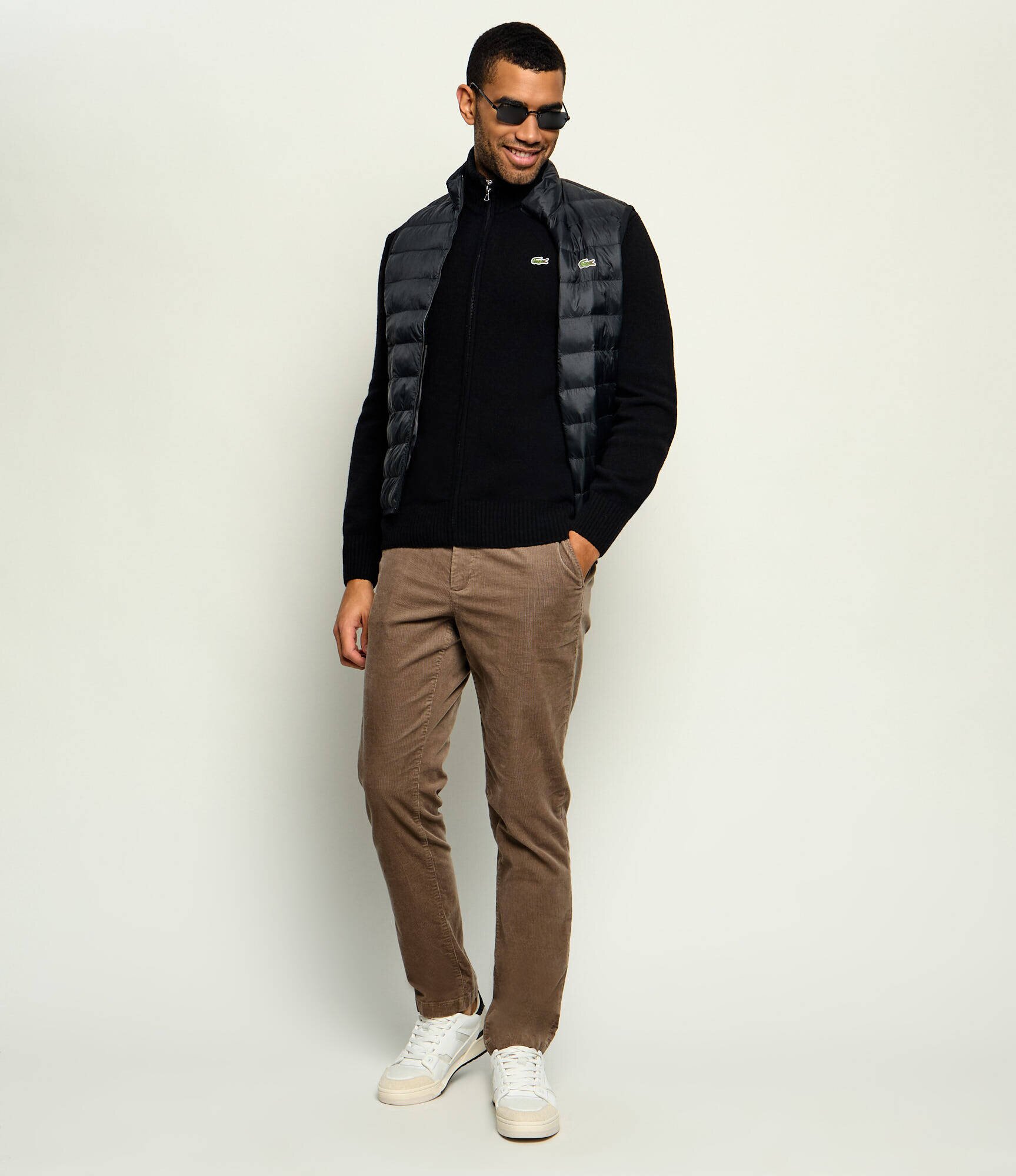 Lacoste De lână pulover | Classic fit
