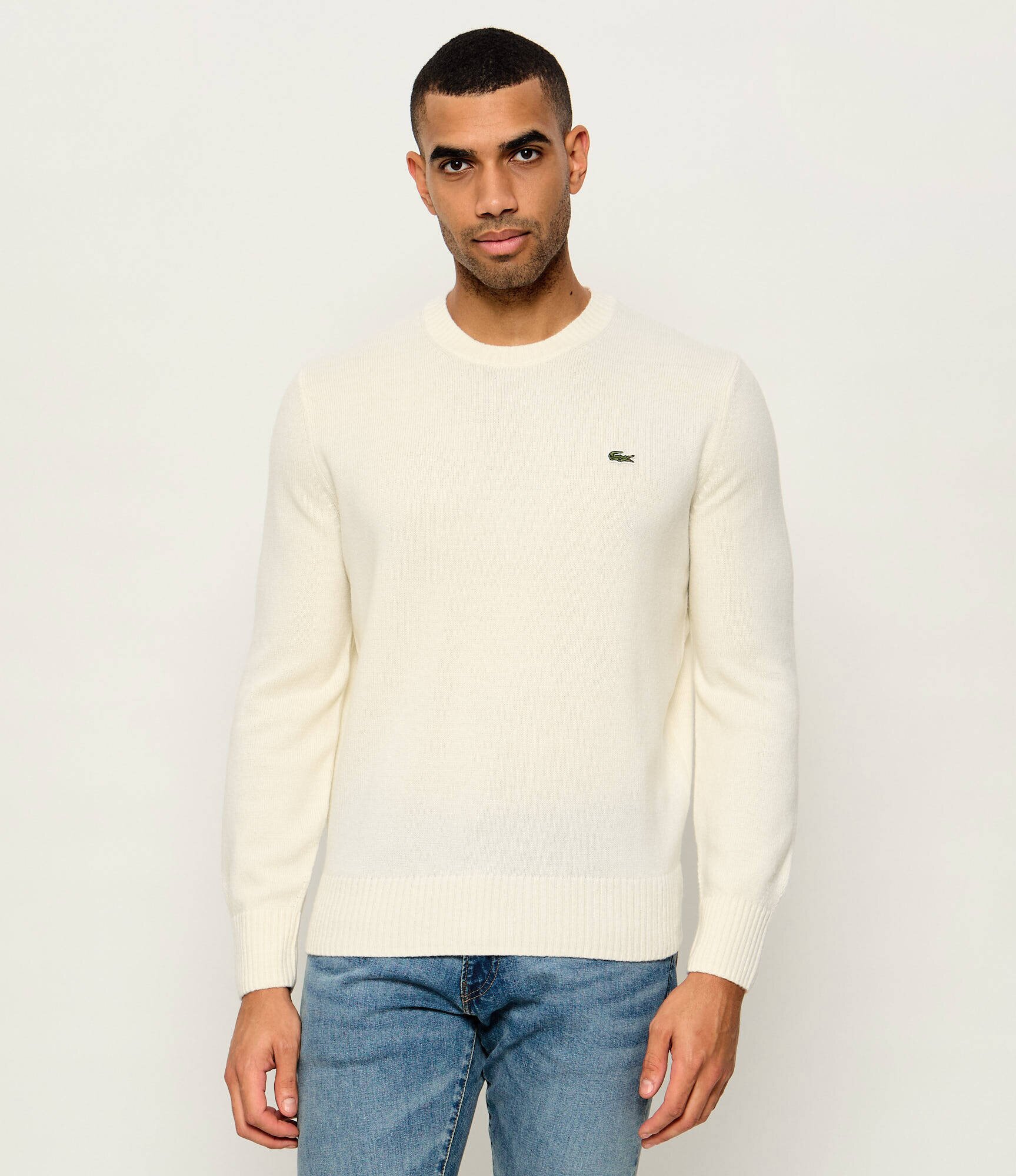 Lacoste De lână pulover | Classic fit