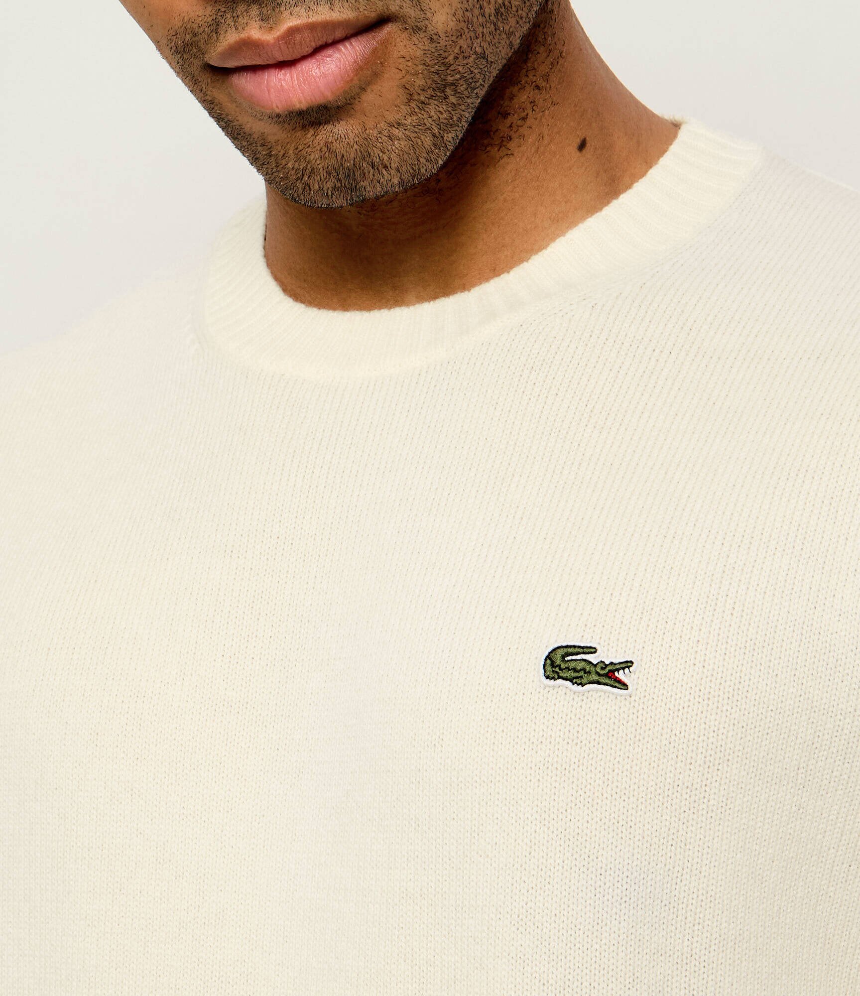 Lacoste De lână pulover | Classic fit