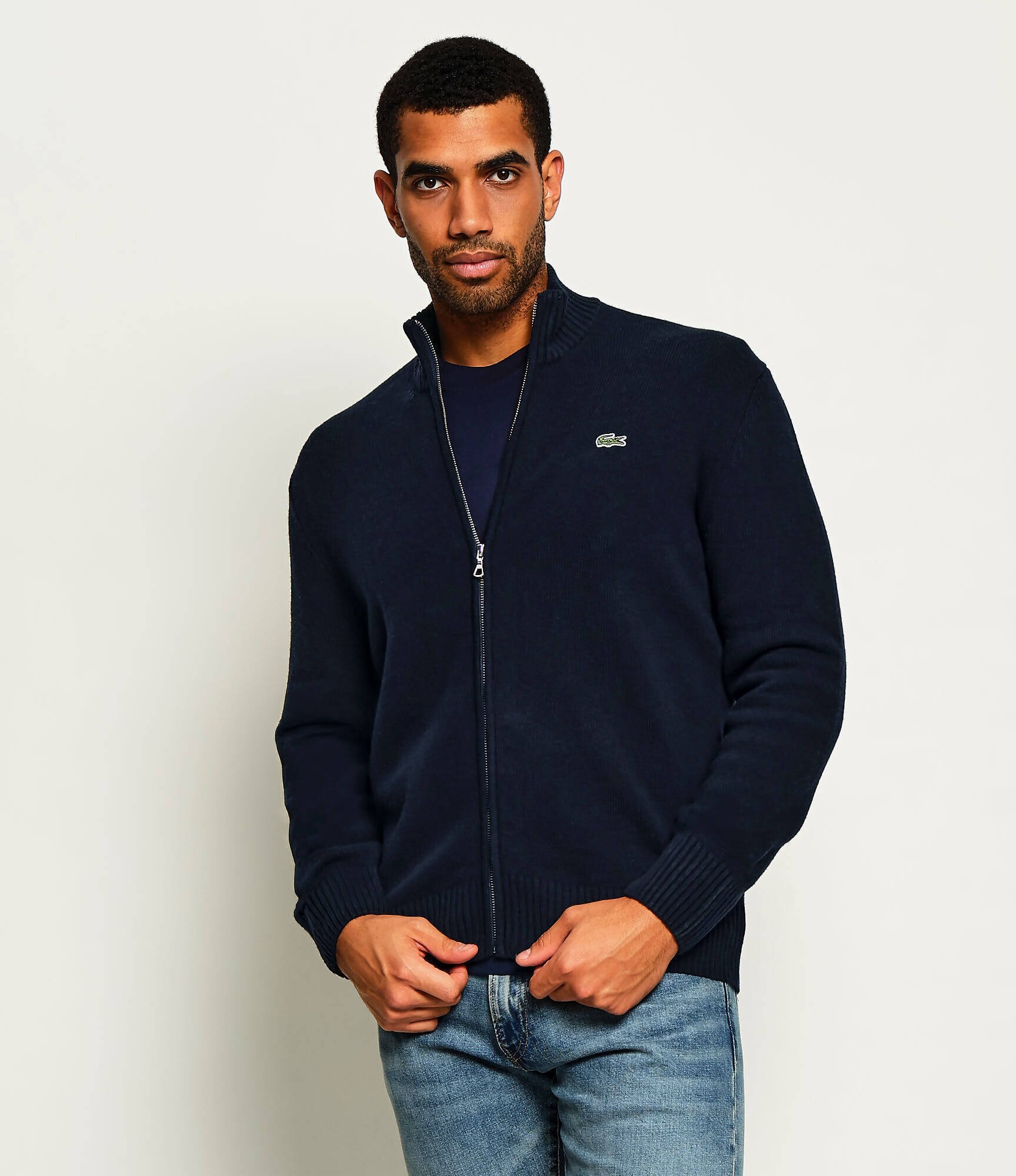 Lacoste De lână pulover | Classic fit