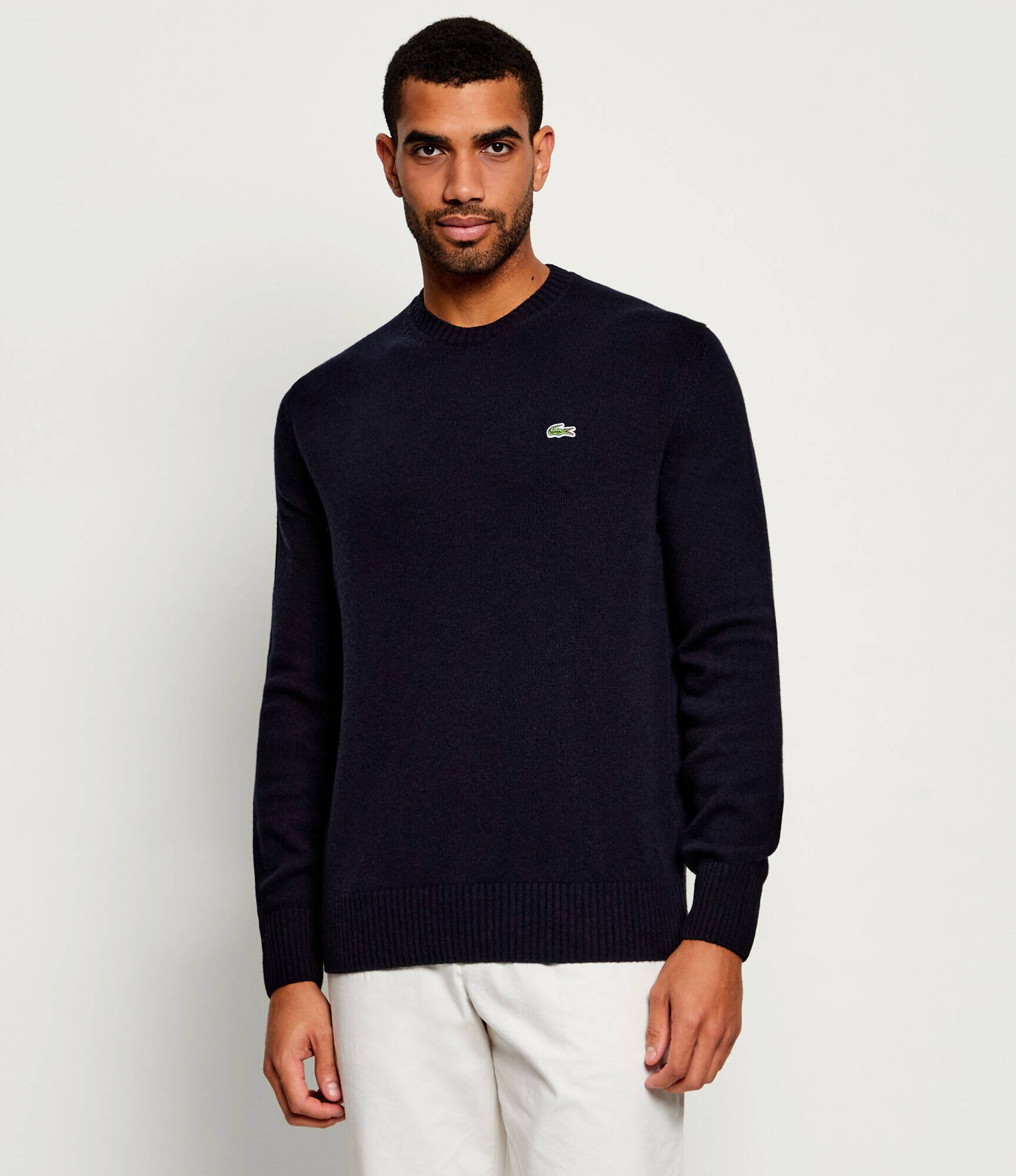 Lacoste De lână pulover | Classic fit