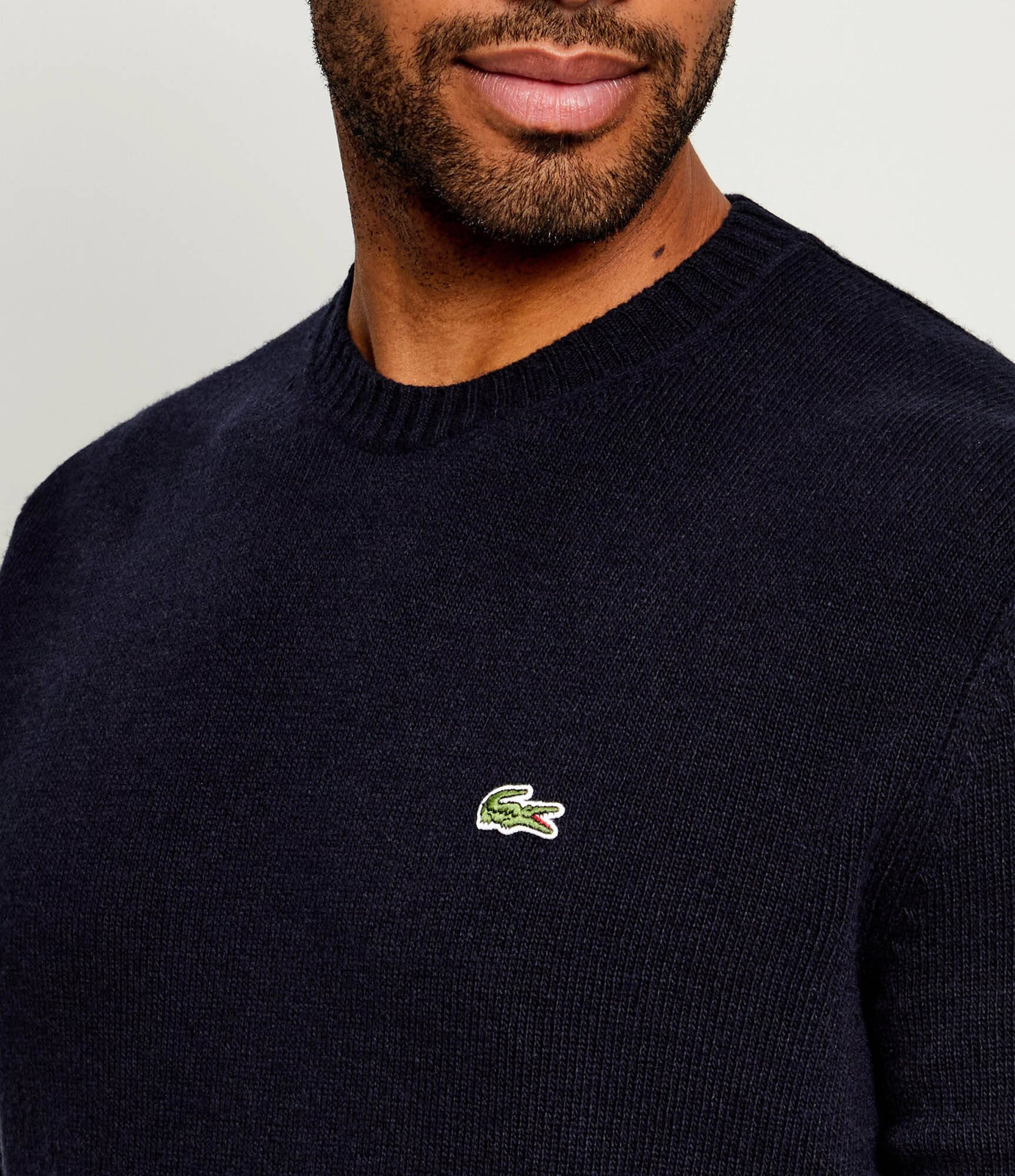 Lacoste De lână pulover | Classic fit