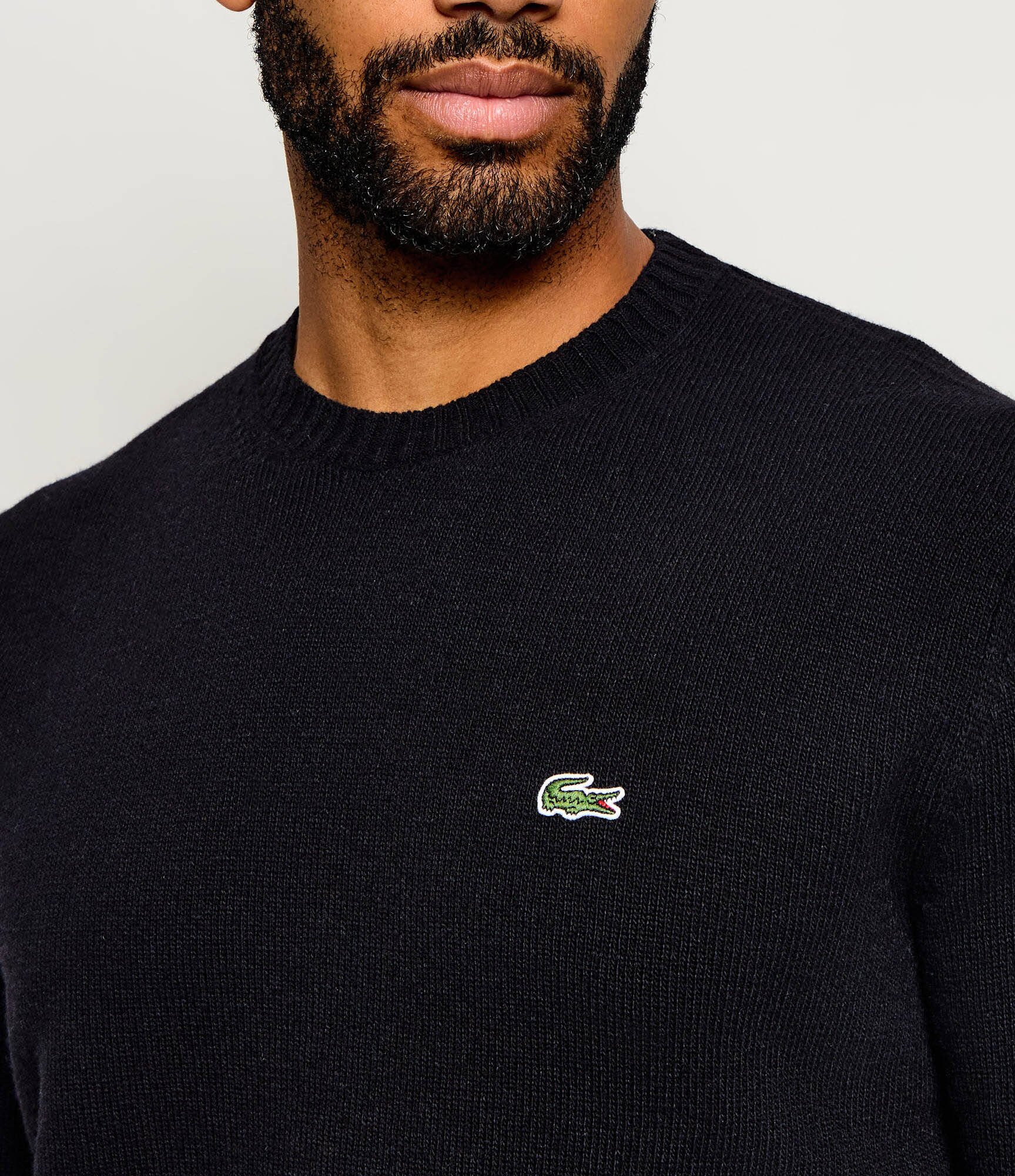 Lacoste De lână pulover | Classic fit