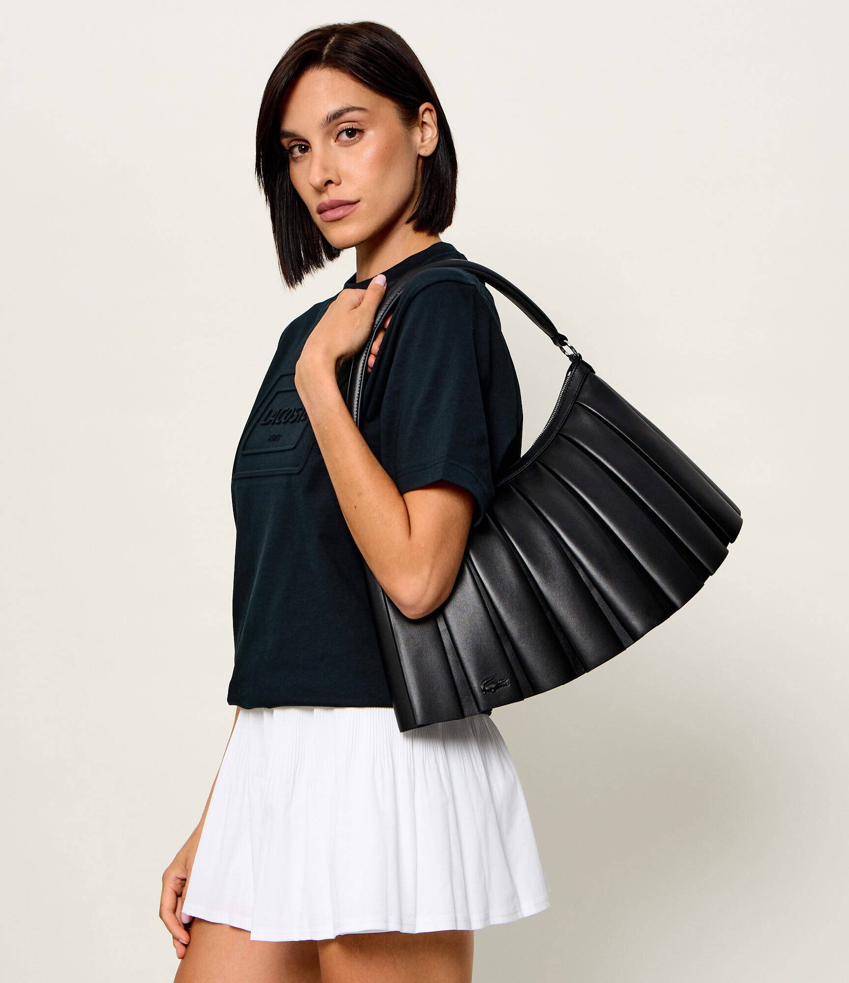 Lacoste De piele geantă pe umăr