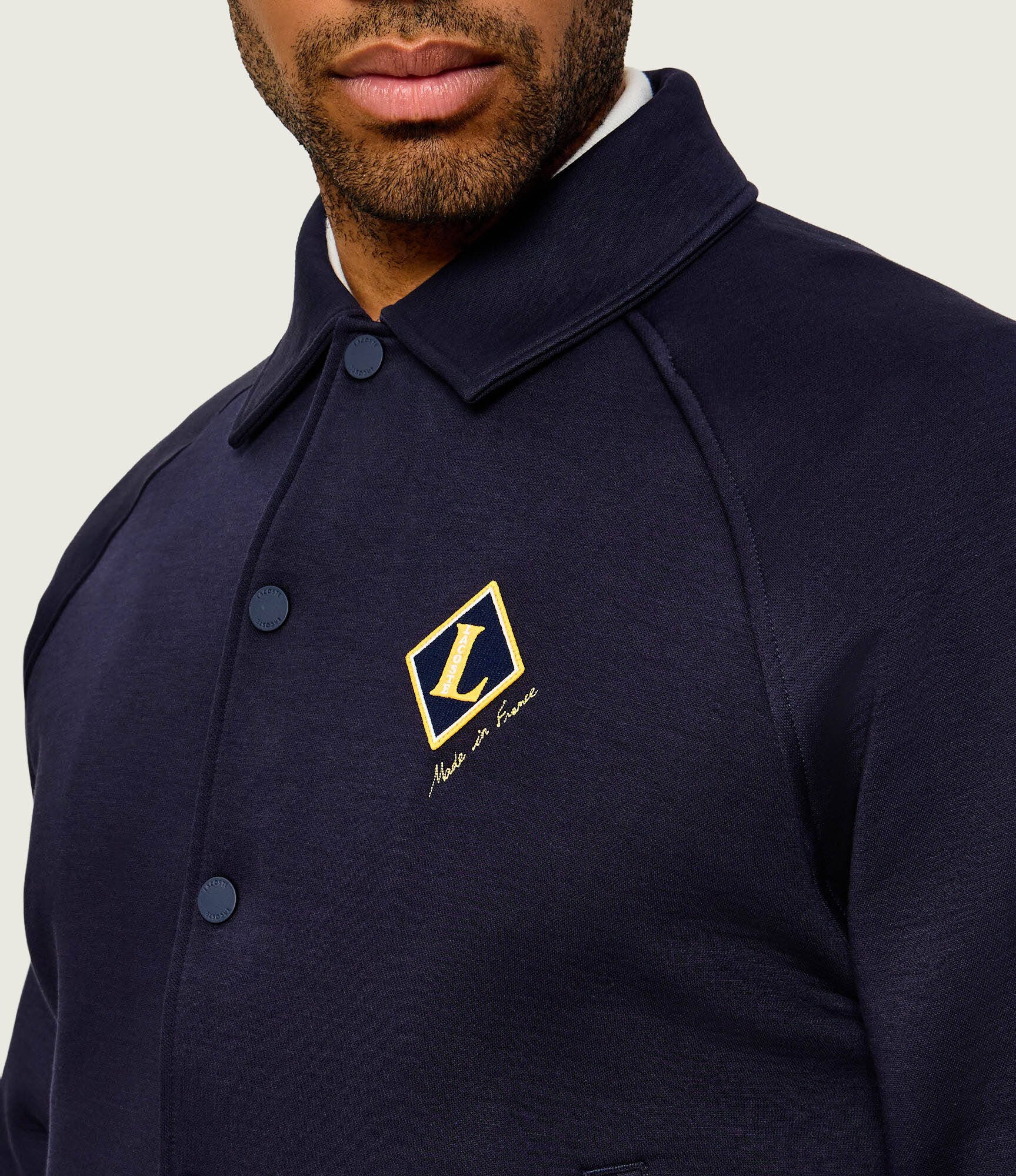 Lacoste Geacă Varsity | Classic fit