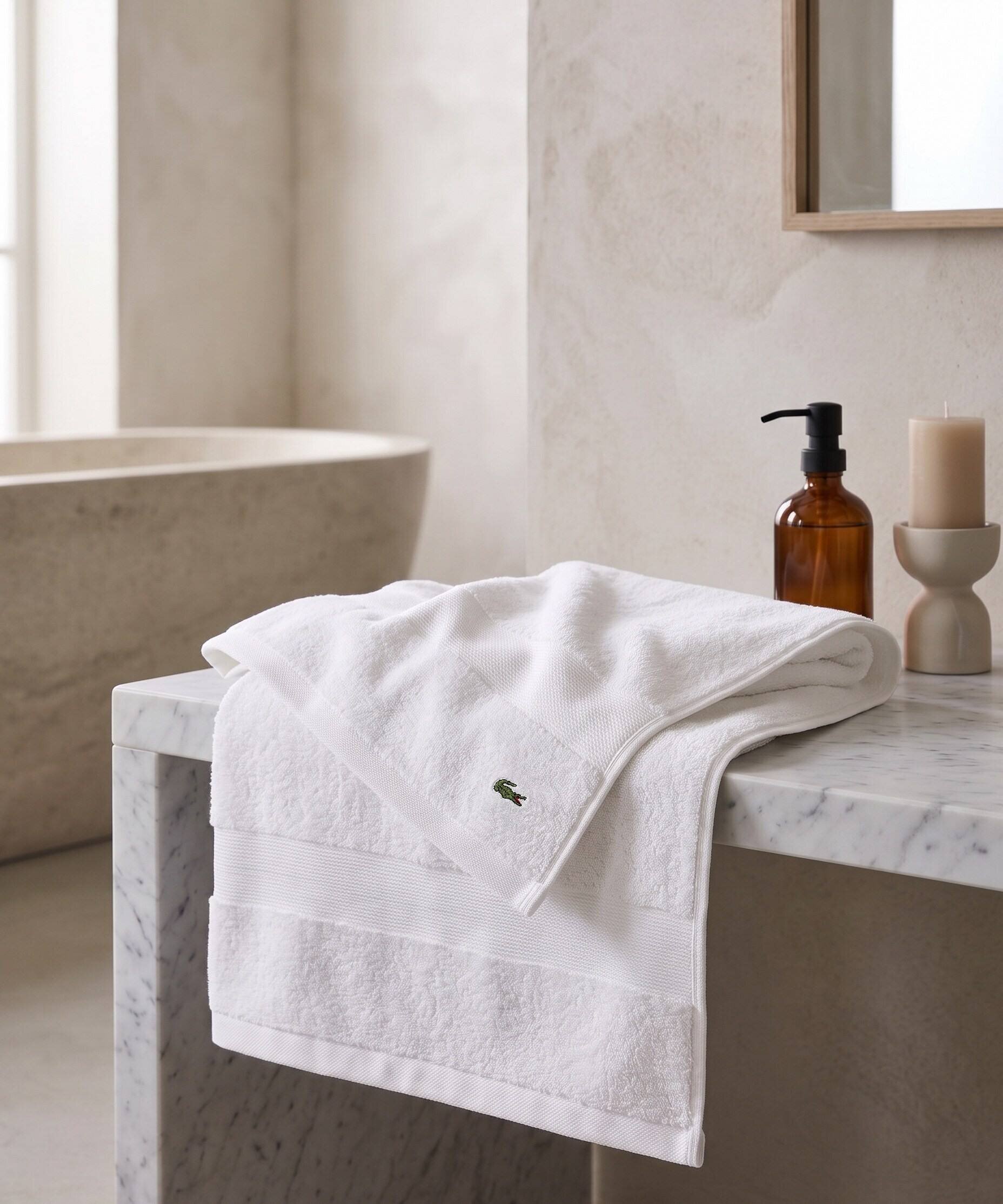 Lacoste HOME Prosop de baie Llecroco | 100 x 150 cm