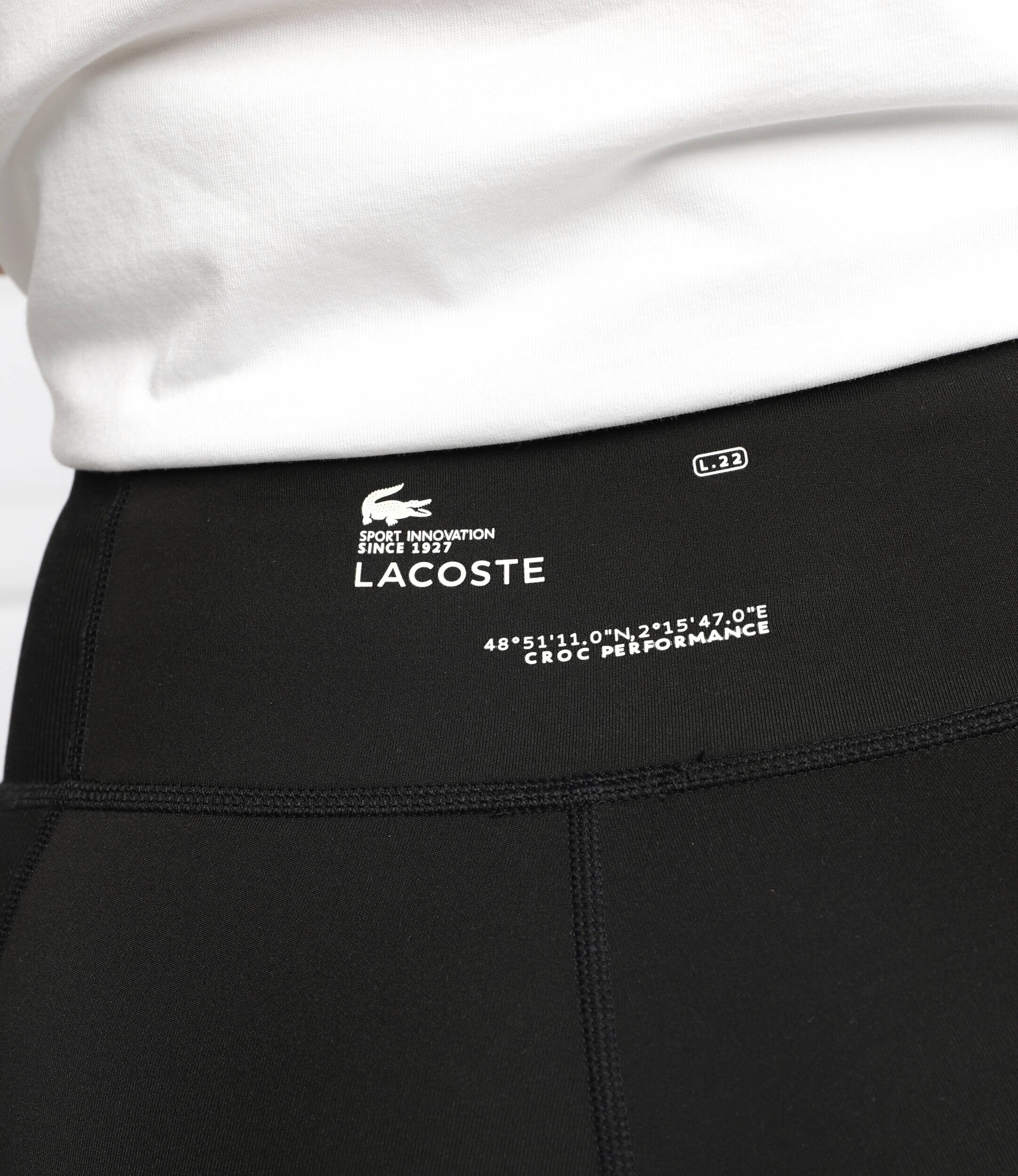 Lacoste pantaloni scurți biker | slim fit