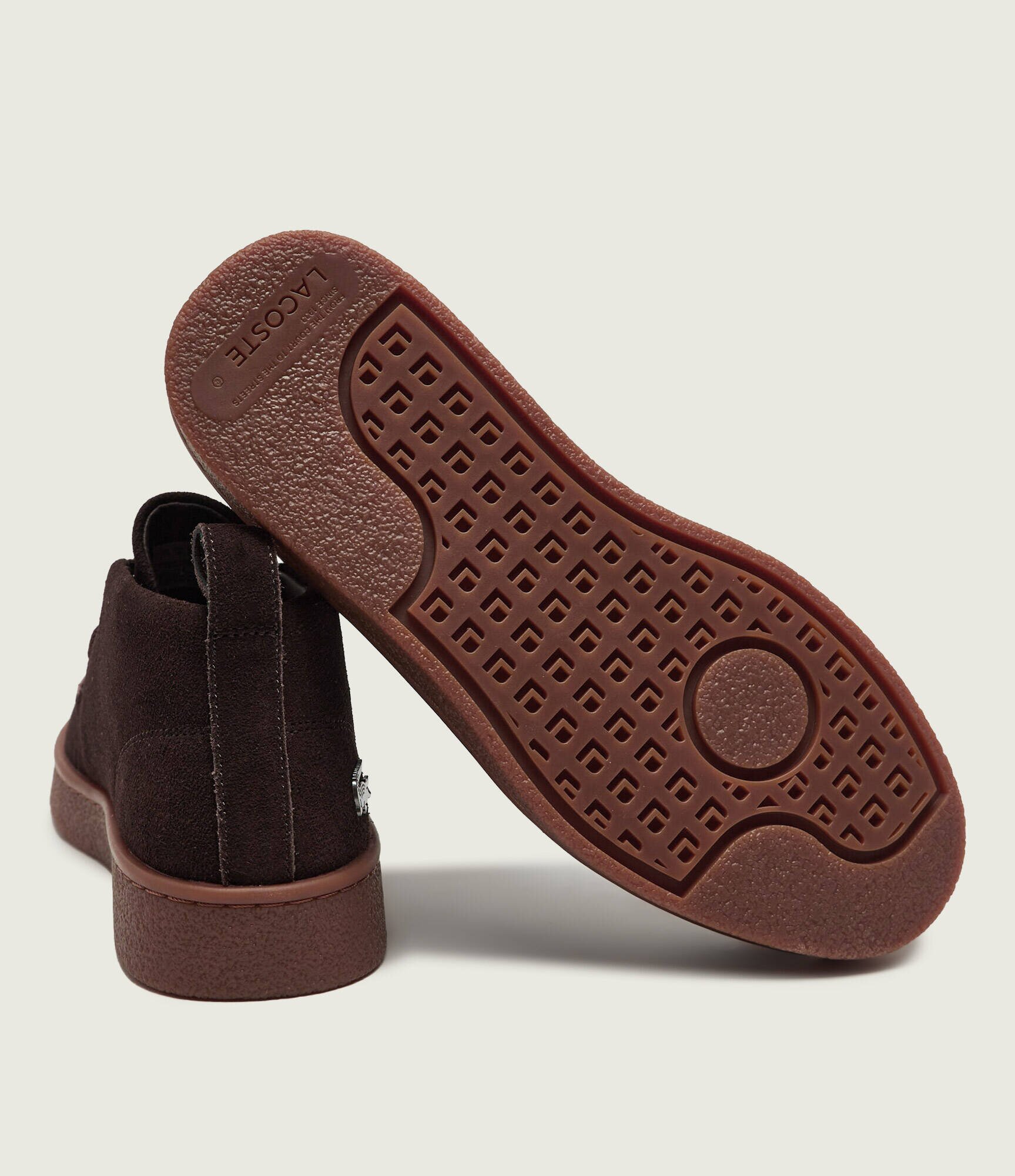 Lacoste Sneakers Baseshot Chukka | piele întoarsă