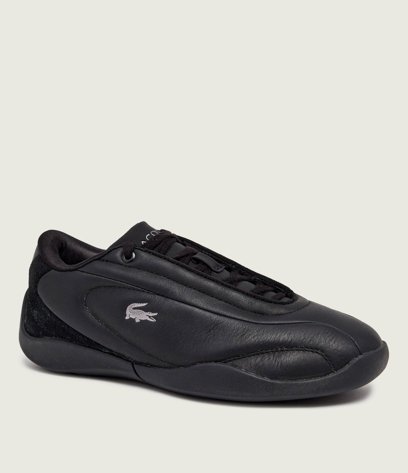 Lacoste Teniși din piele Median | piele întoarsă