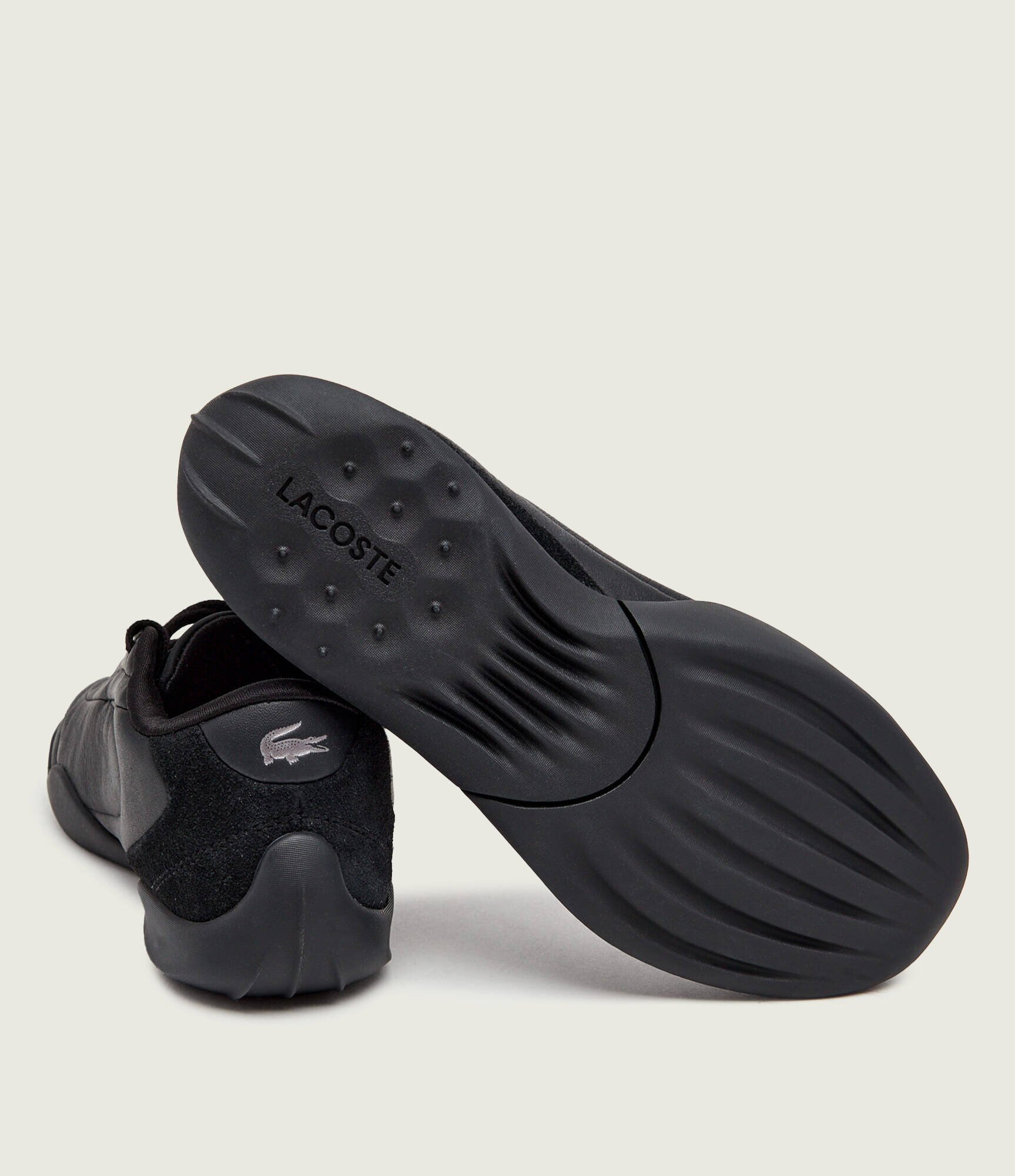 Lacoste Teniși din piele Median | piele întoarsă